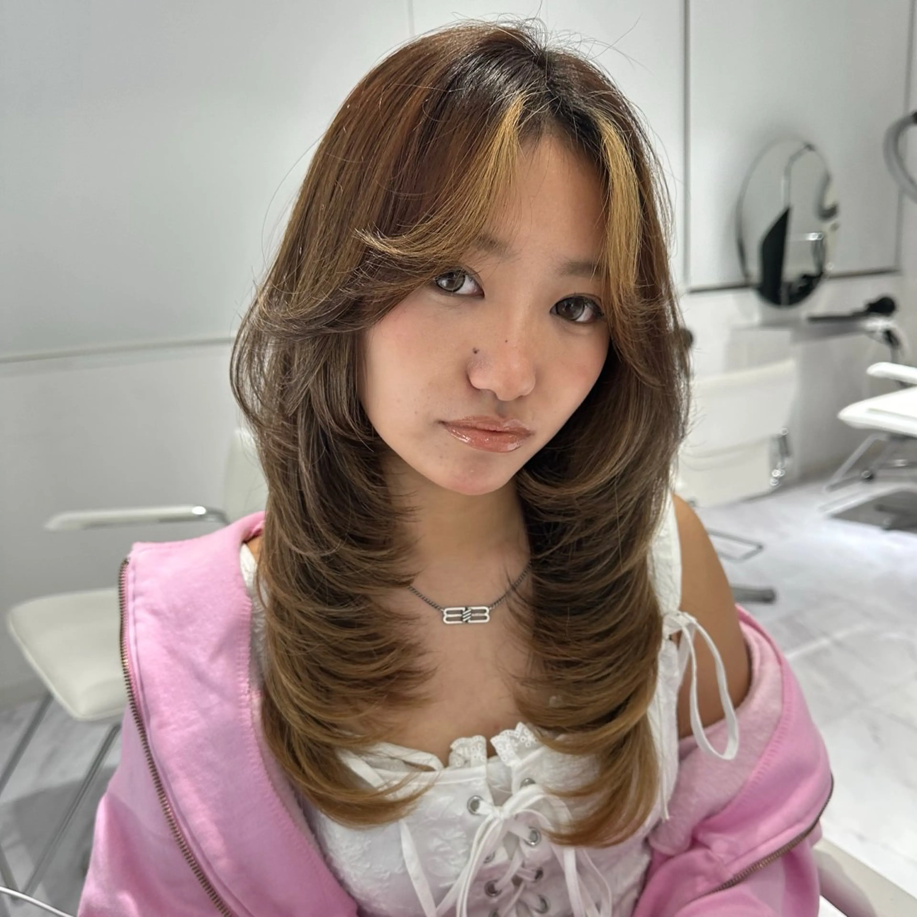 ロング カット 上野/海外hair/ レイヤー/Anriのヘアスタイル