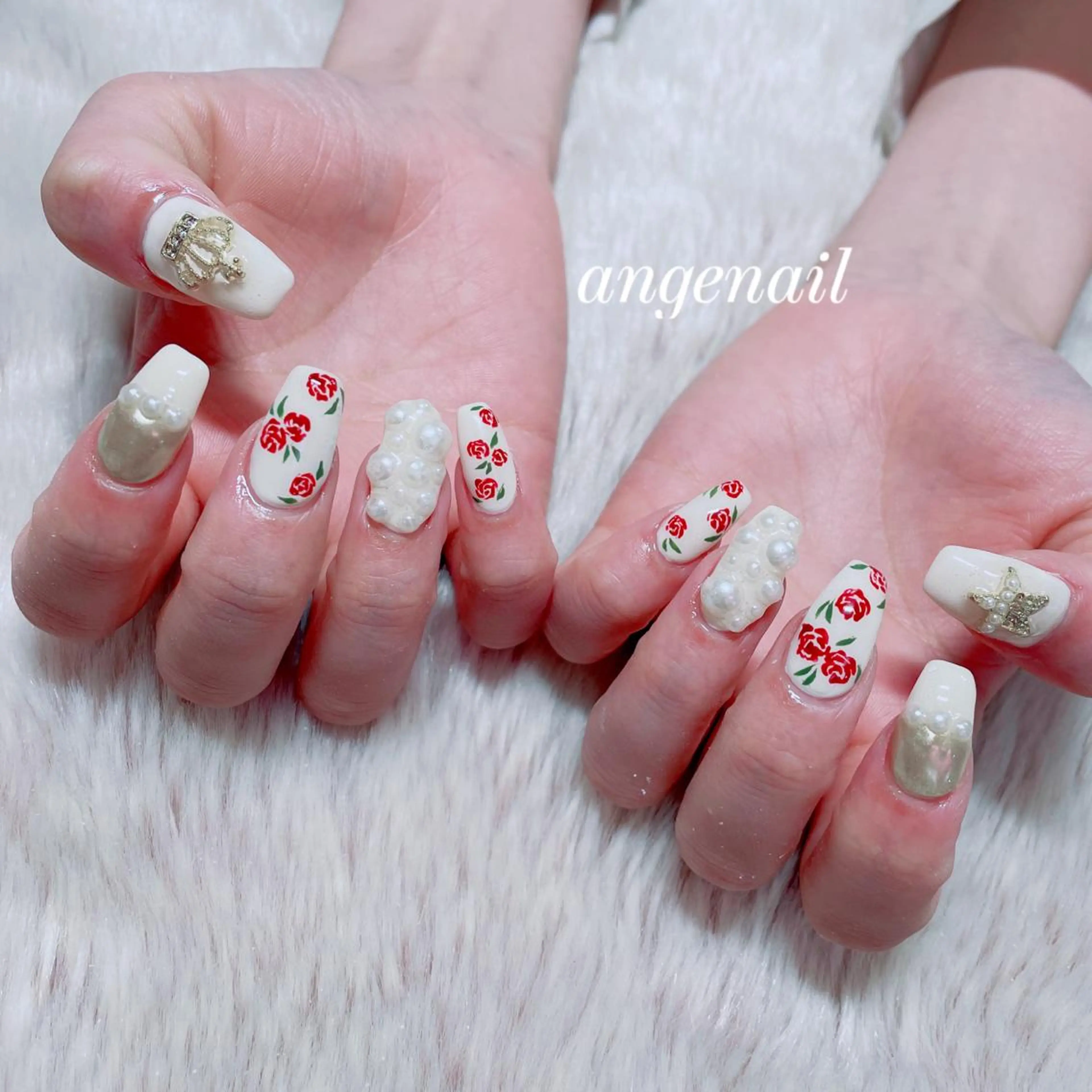 ネイル ハンドネイル オーナーネイリスト MAKIのネイルデザイン