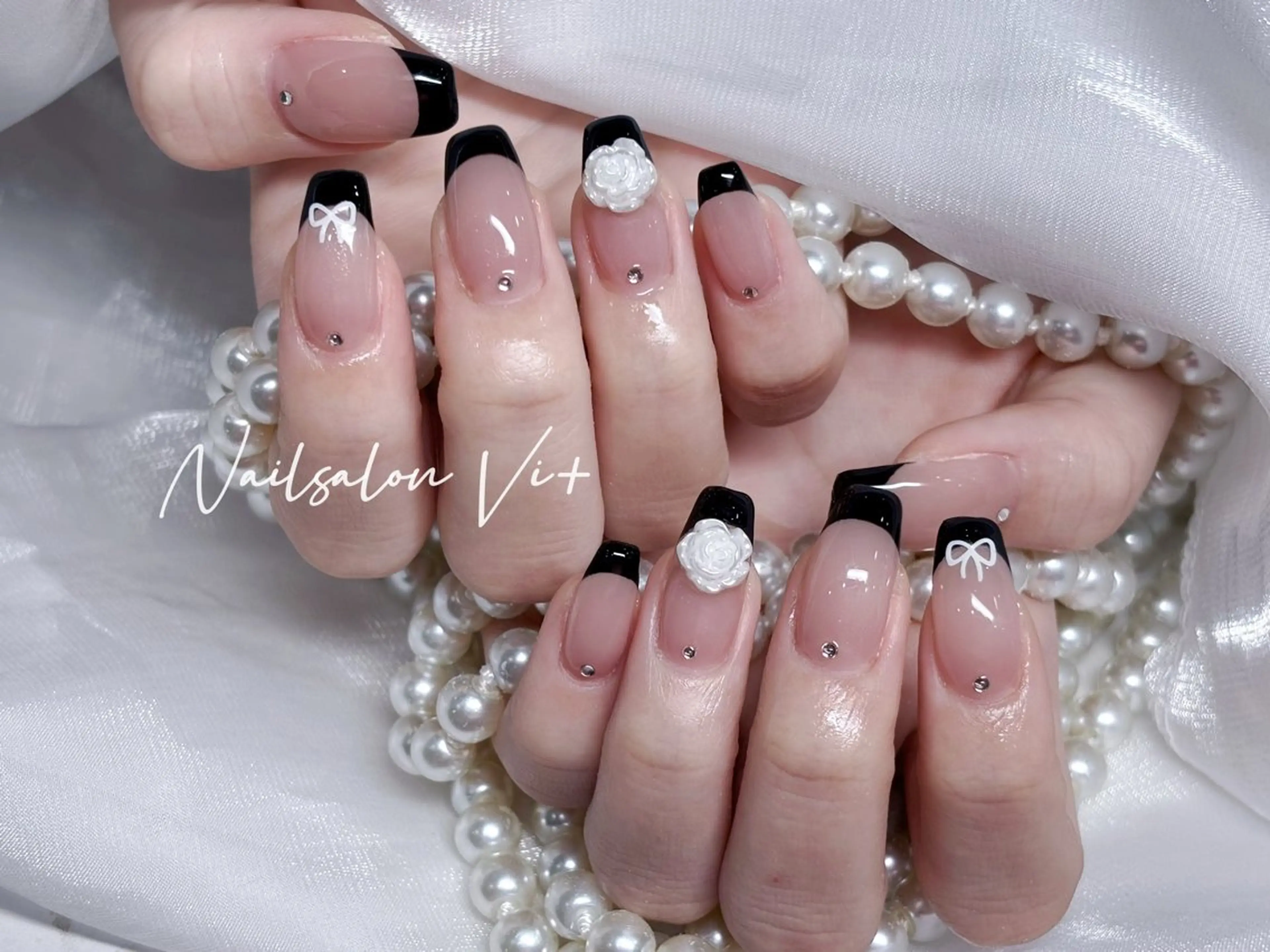 ネイル ハンドネイル Nailsalon Vi+ももか🩷のネイルデザイン