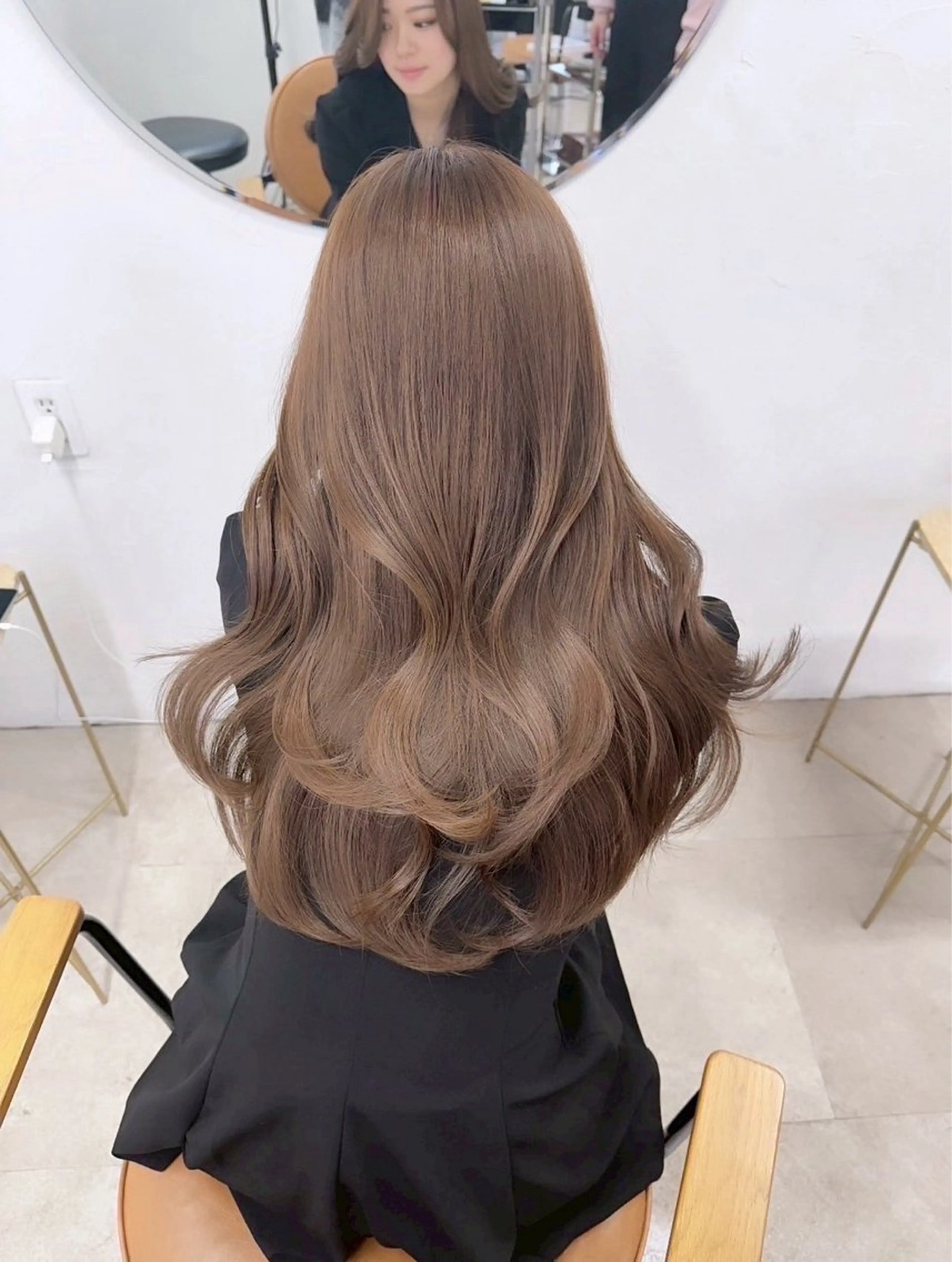 ロング カラー 坂口 誠弥のヘアスタイル