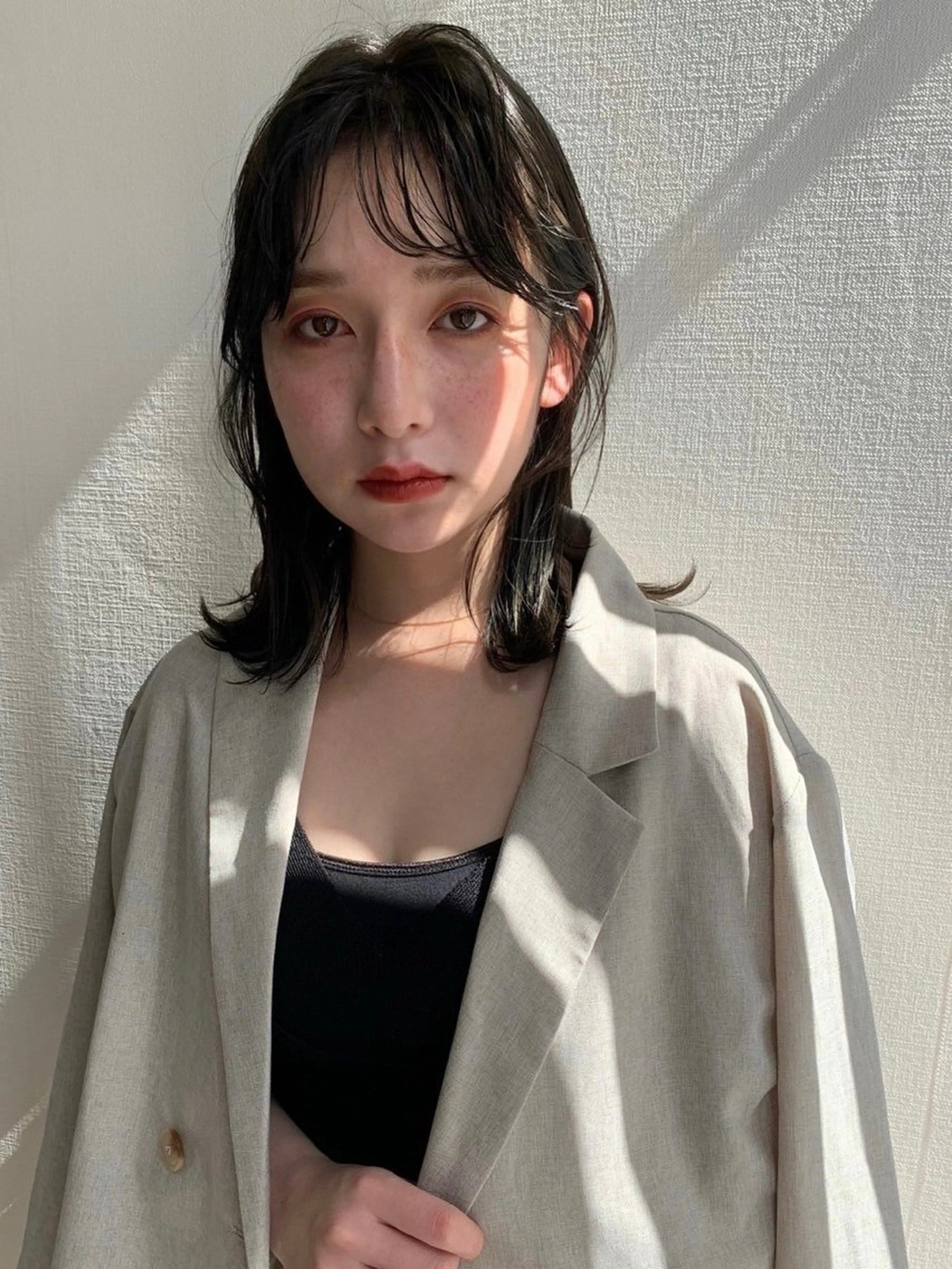 ロング 山本 和弥のヘアスタイル