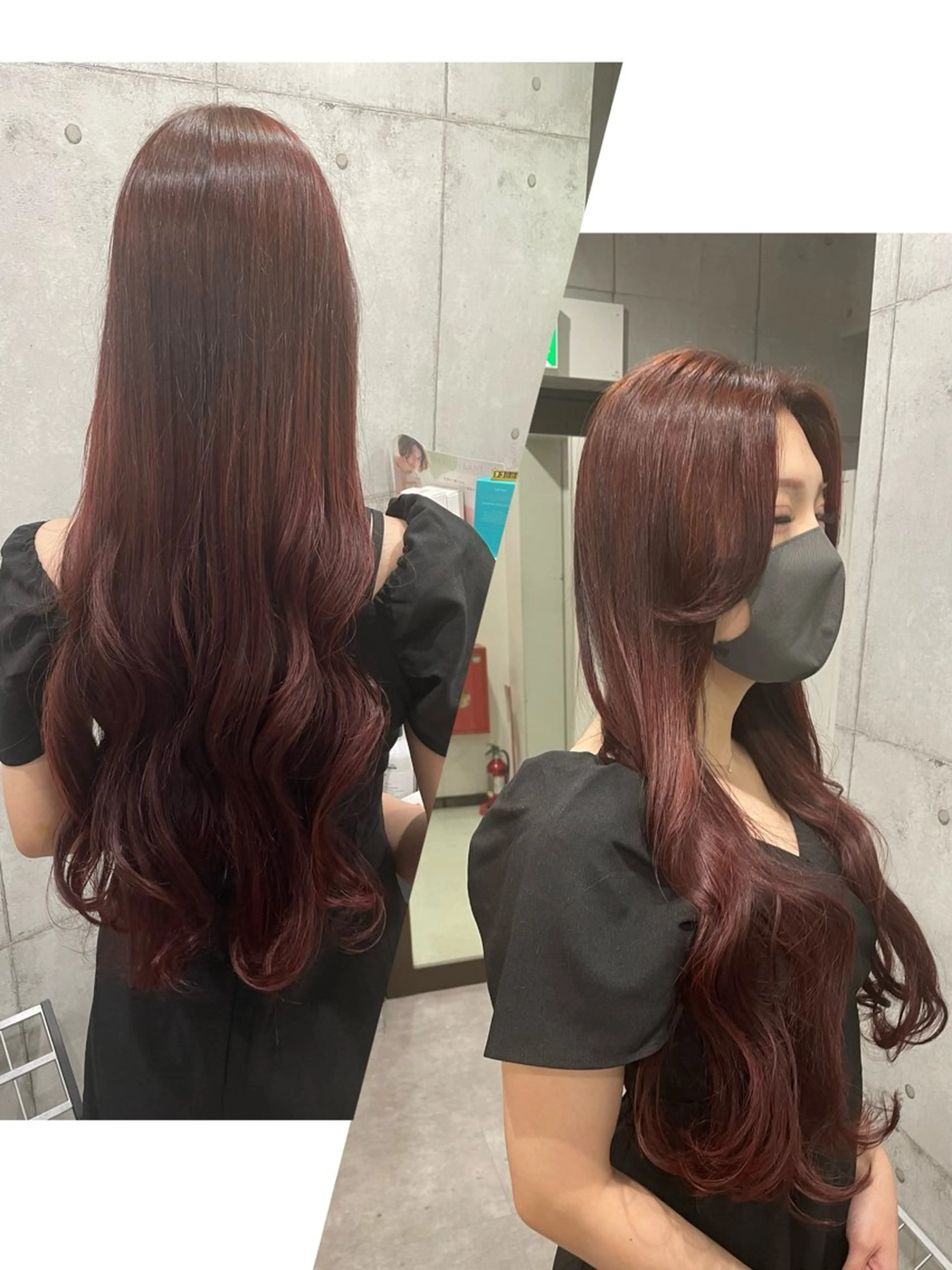 ロング カット ヘアカラー トリートメント 💫newi💫村上 孝一のヘアスタイル