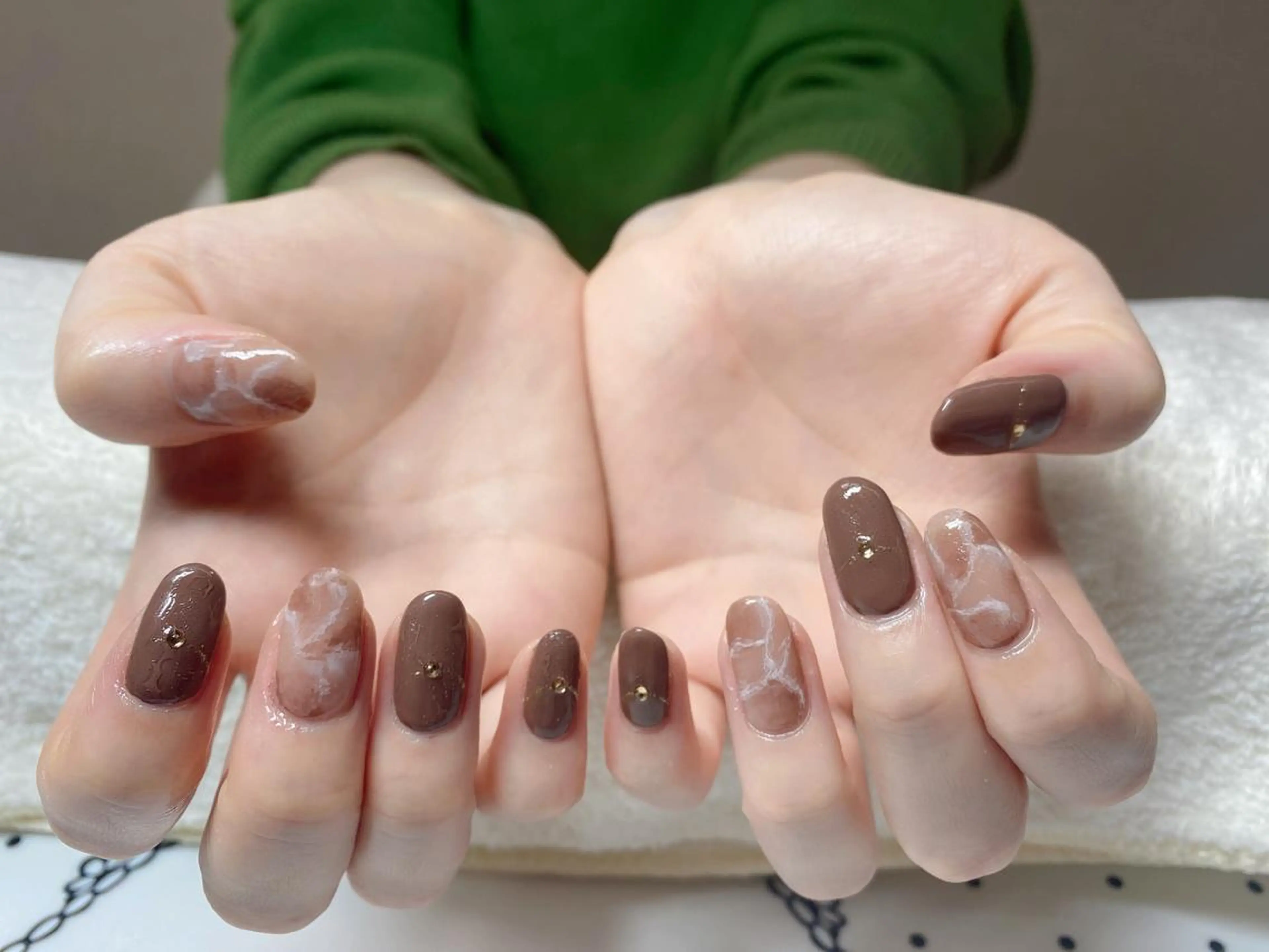 ネイル ニュアンスネイル🌈 MYU Nailsのネイルデザイン