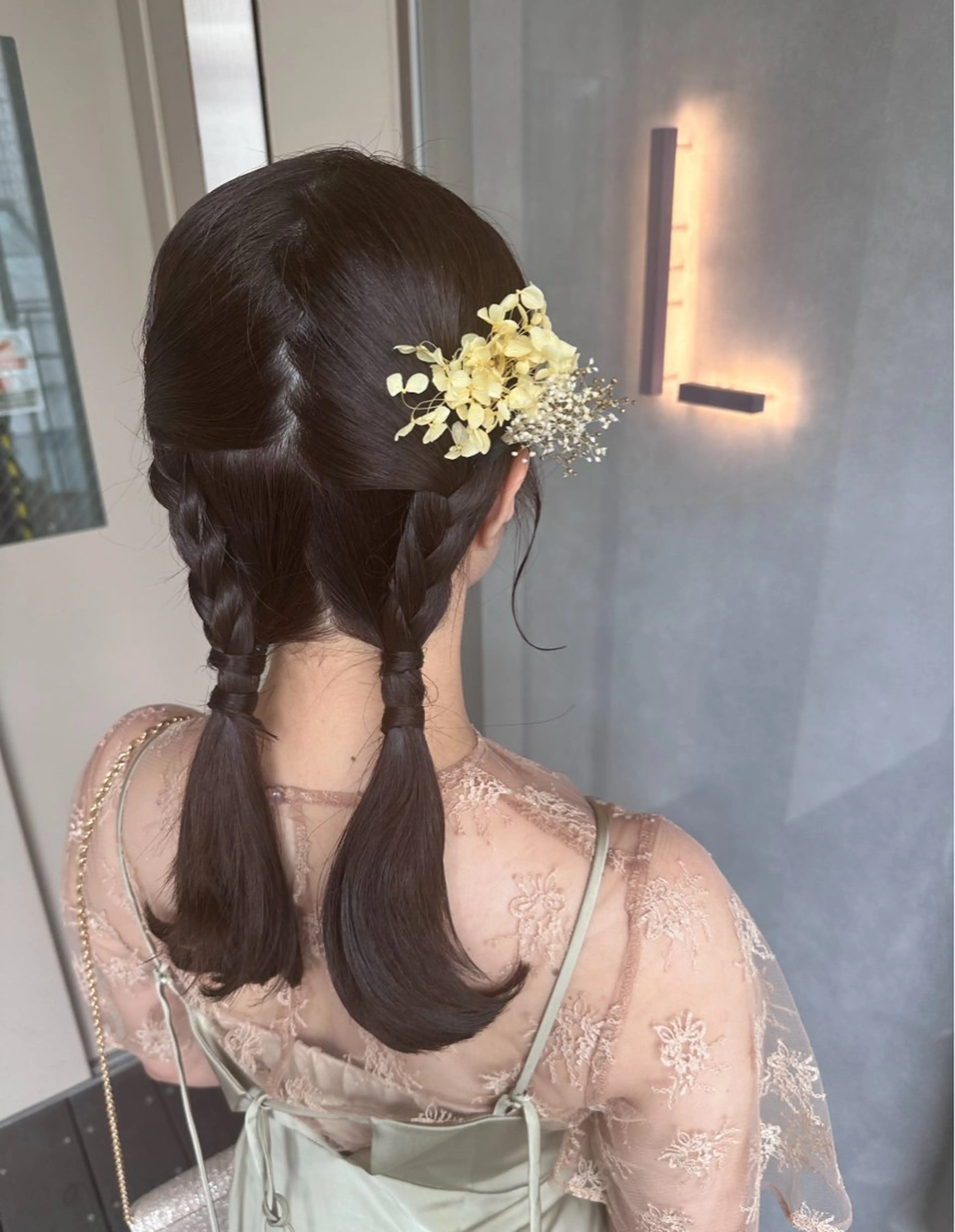 ヘアアレンジ ヘアセット 韓国風/オシャレ /縮毛矯正/滝口琴未のヘアスタイル