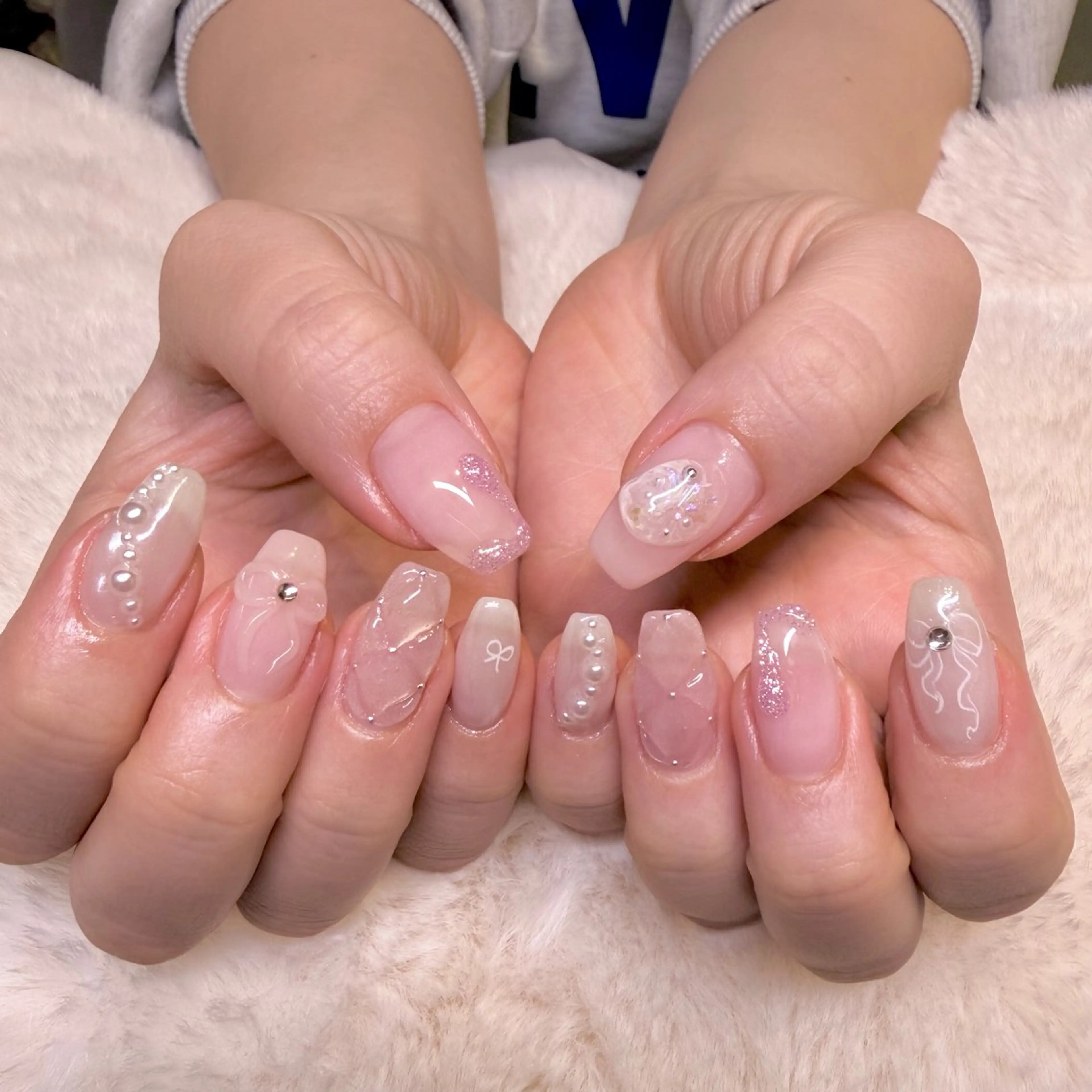 ネイル ハンドネイル nail salon e'mu💐のネイルデザイン