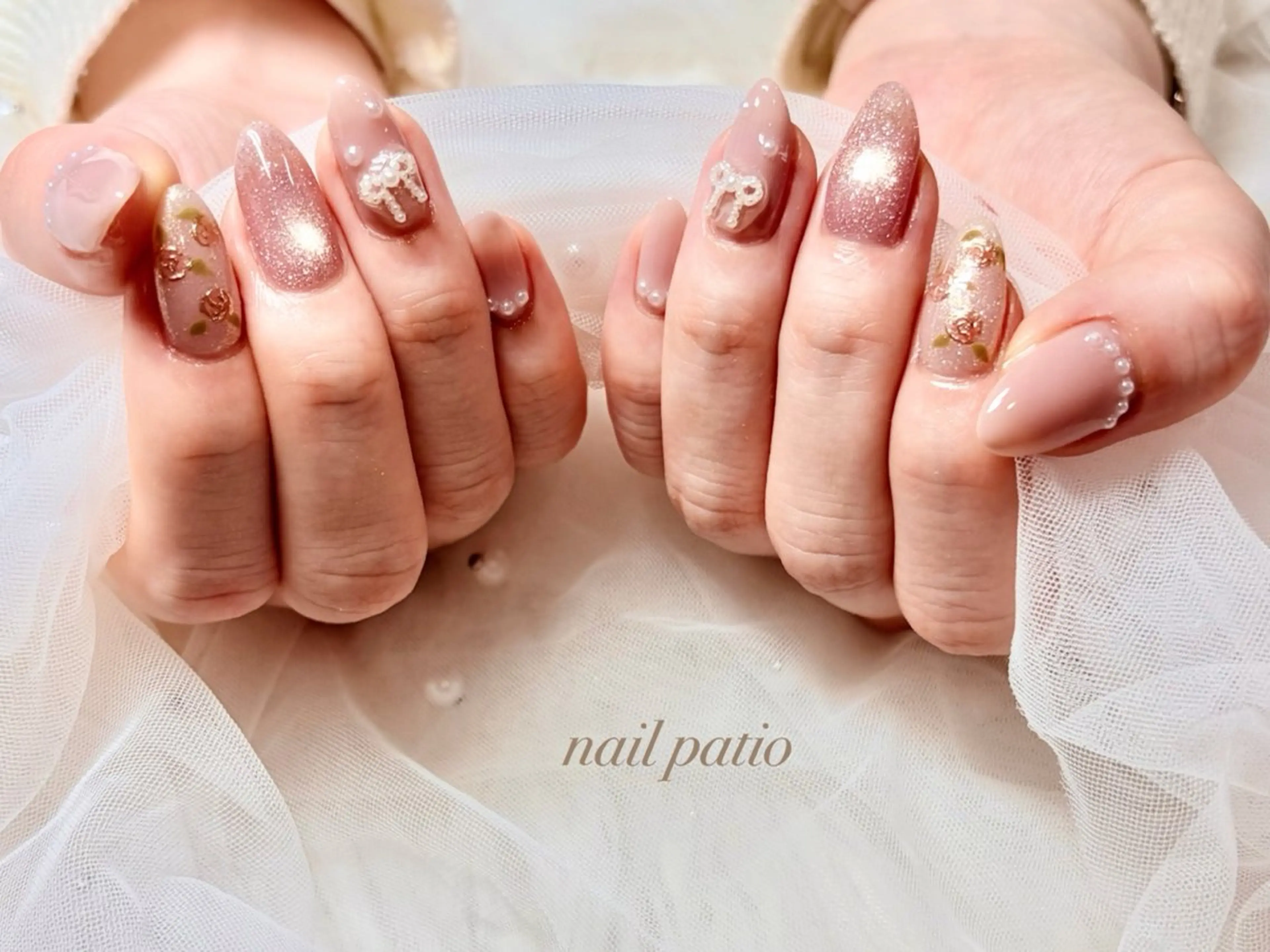 ネイル ハンドネイル nail patio 新越谷 yukiのネイルデザイン