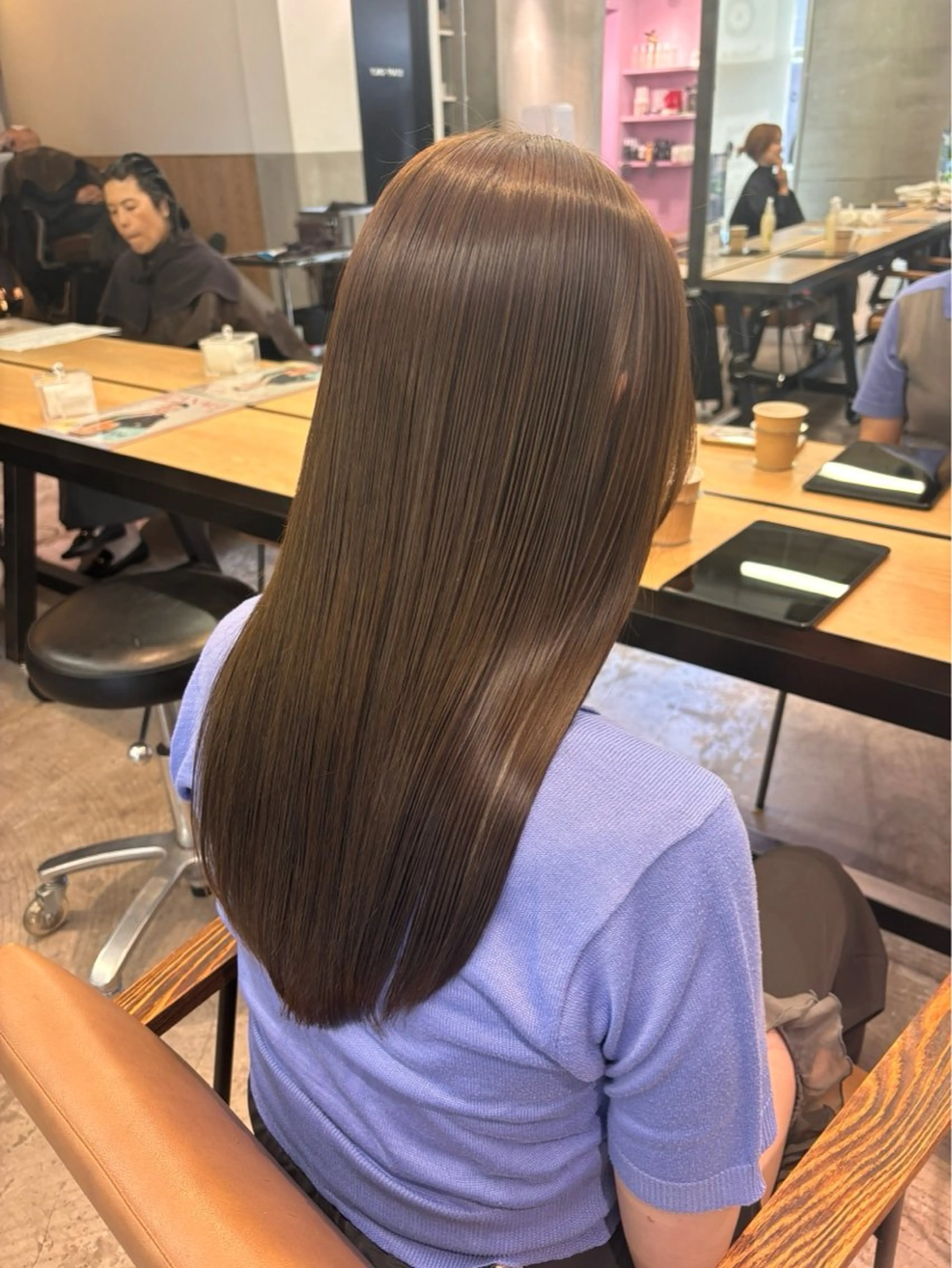 ロング カラー 透明感カラー ojo 🐌つむり🐌のヘアスタイル