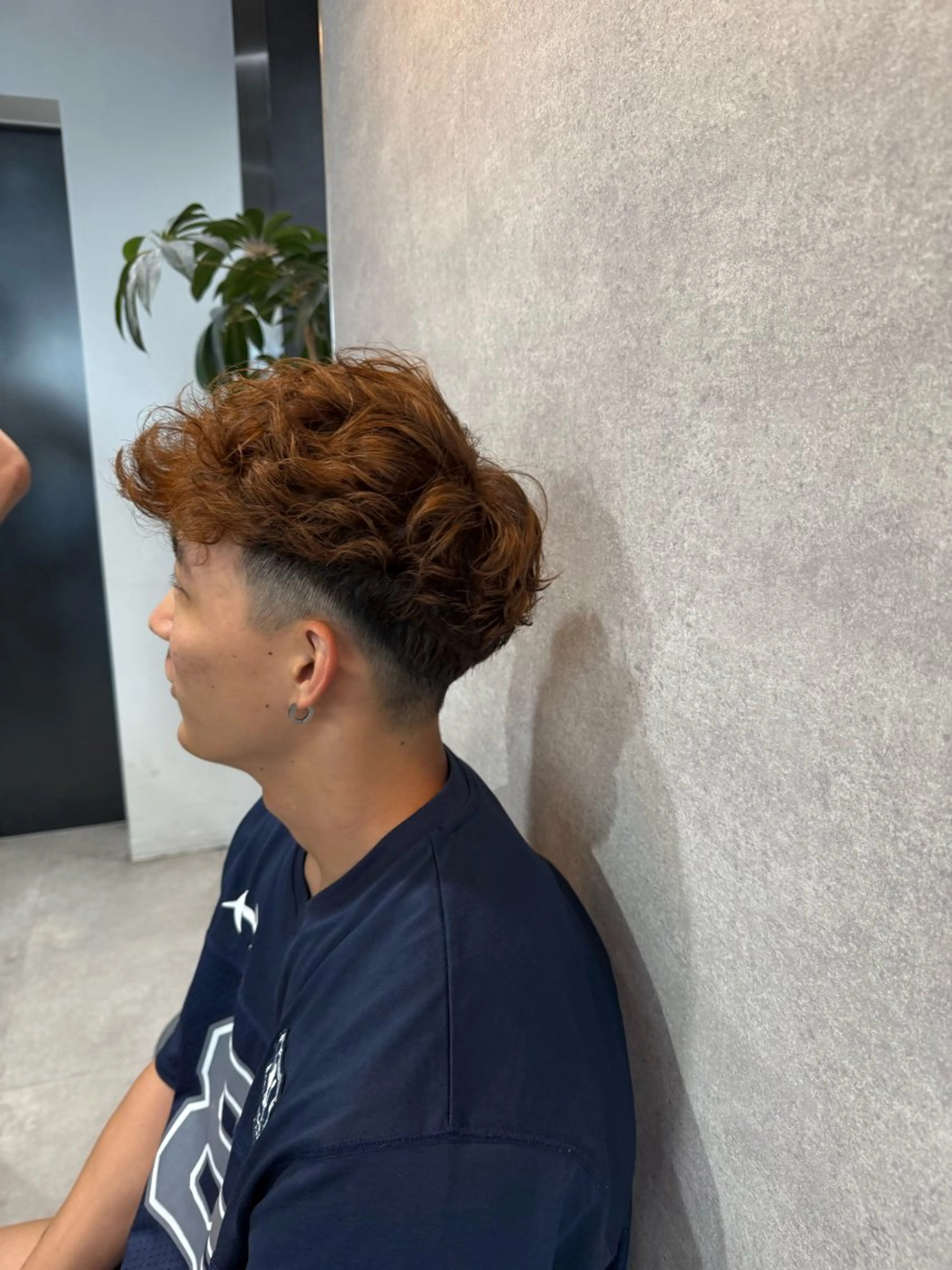 パーマ メンズ スペインカール クラシックスタイル 💈鈴木洵誠のヘアスタイル