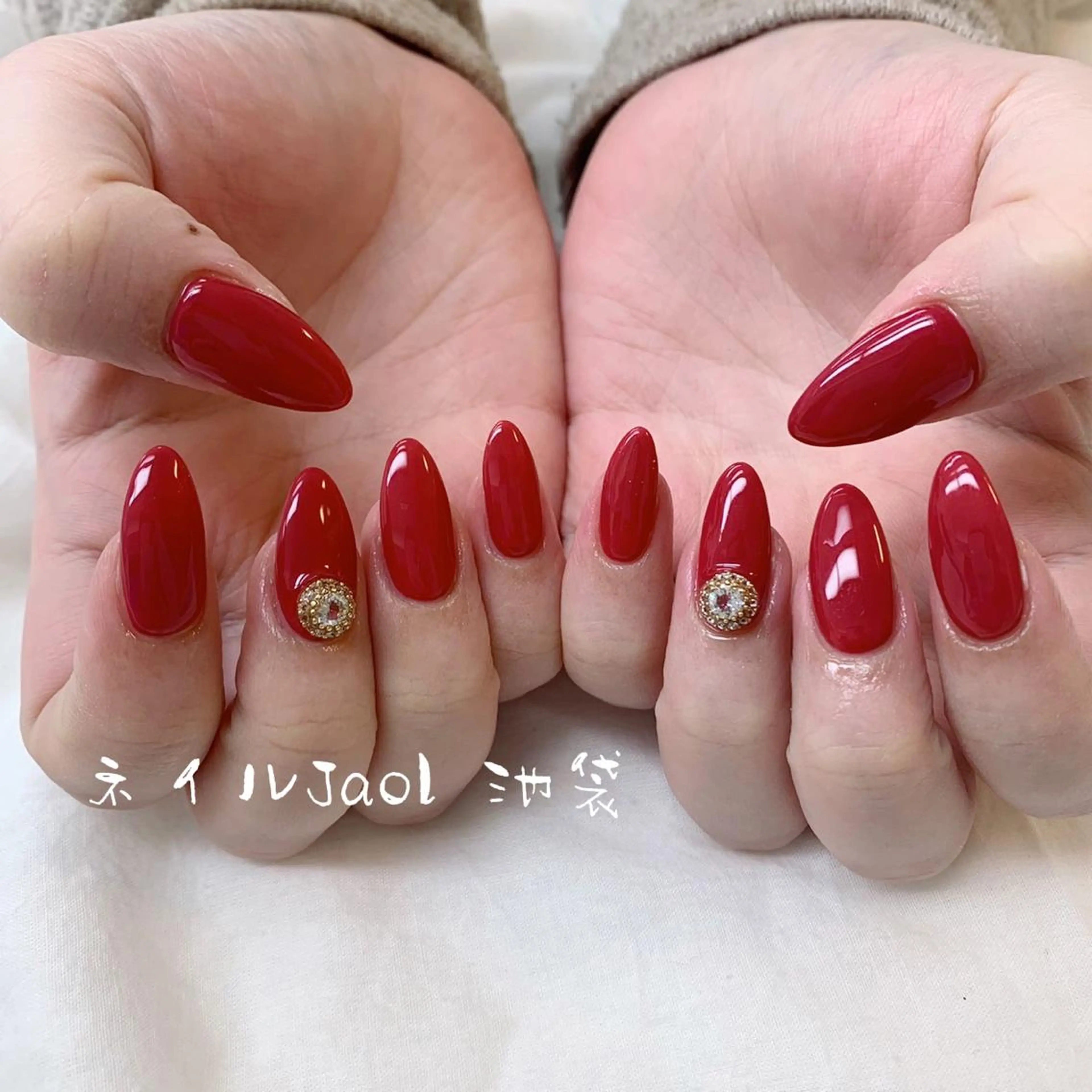 ロング ネイルJaol 池袋のネイルデザイン