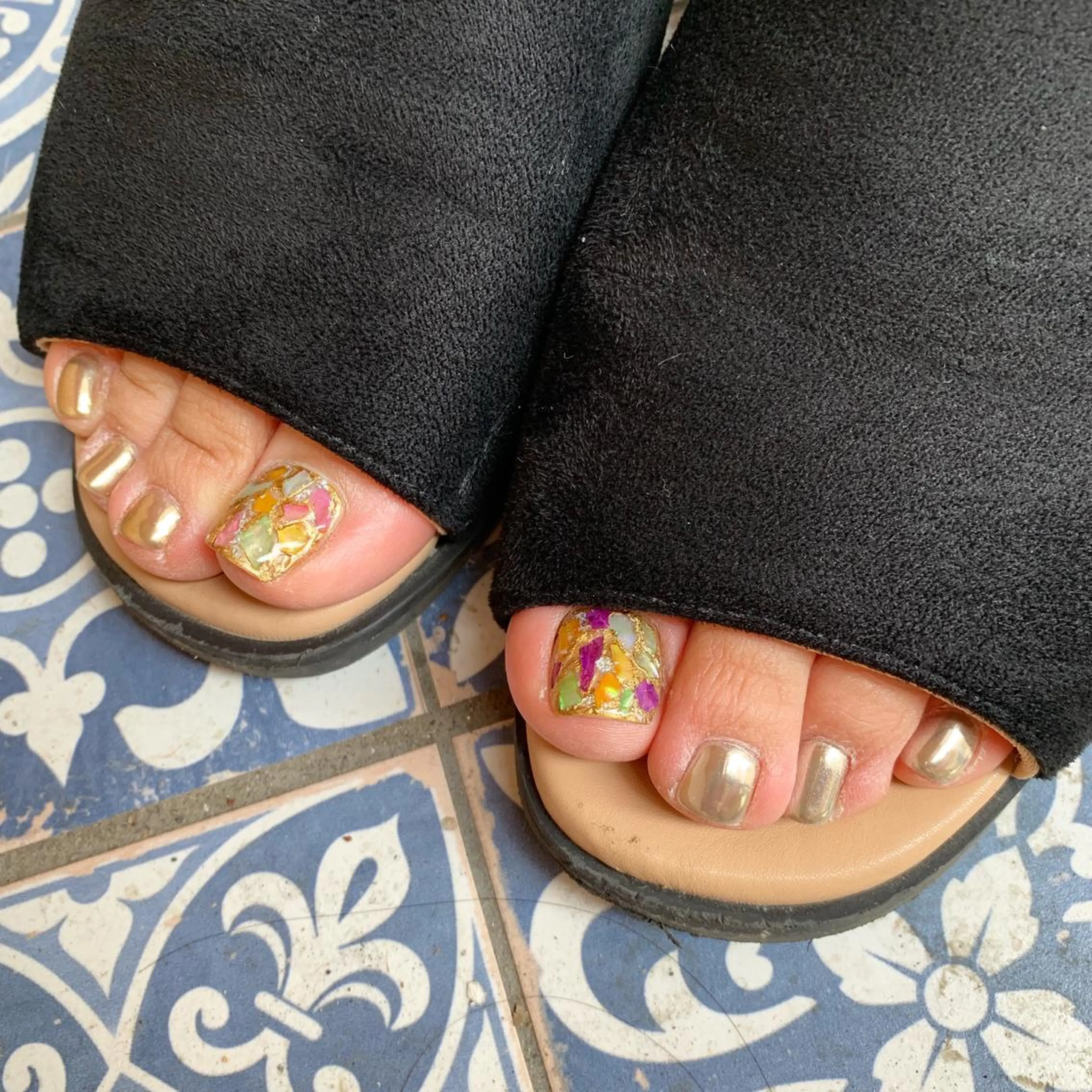 ネイル フットネイル 佐藤 穂乃香のネイルデザイン