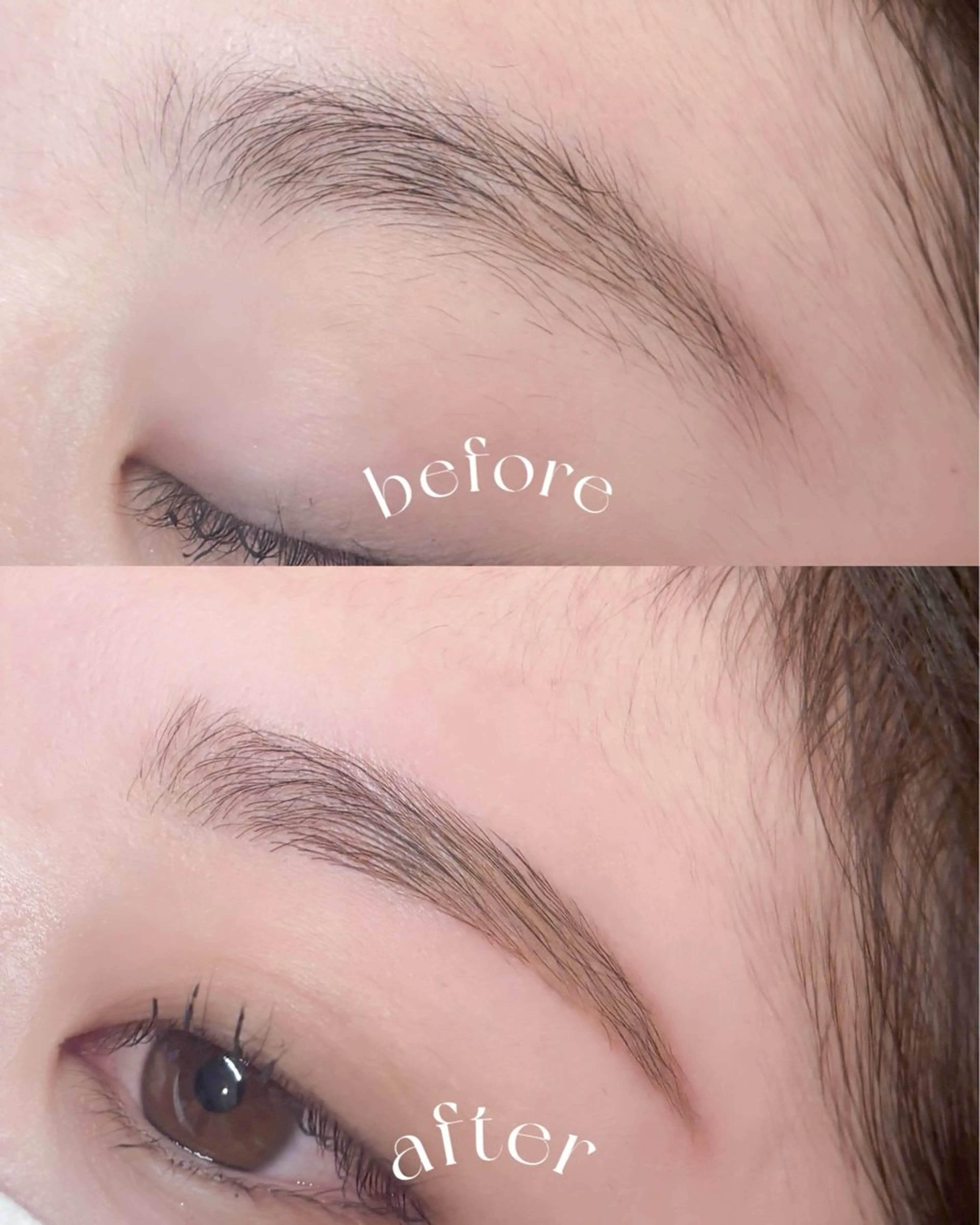 アイブロウ 眉カラー mebore 𝑨𝒊𝒏𝒂のマツエク・マツパデザイン