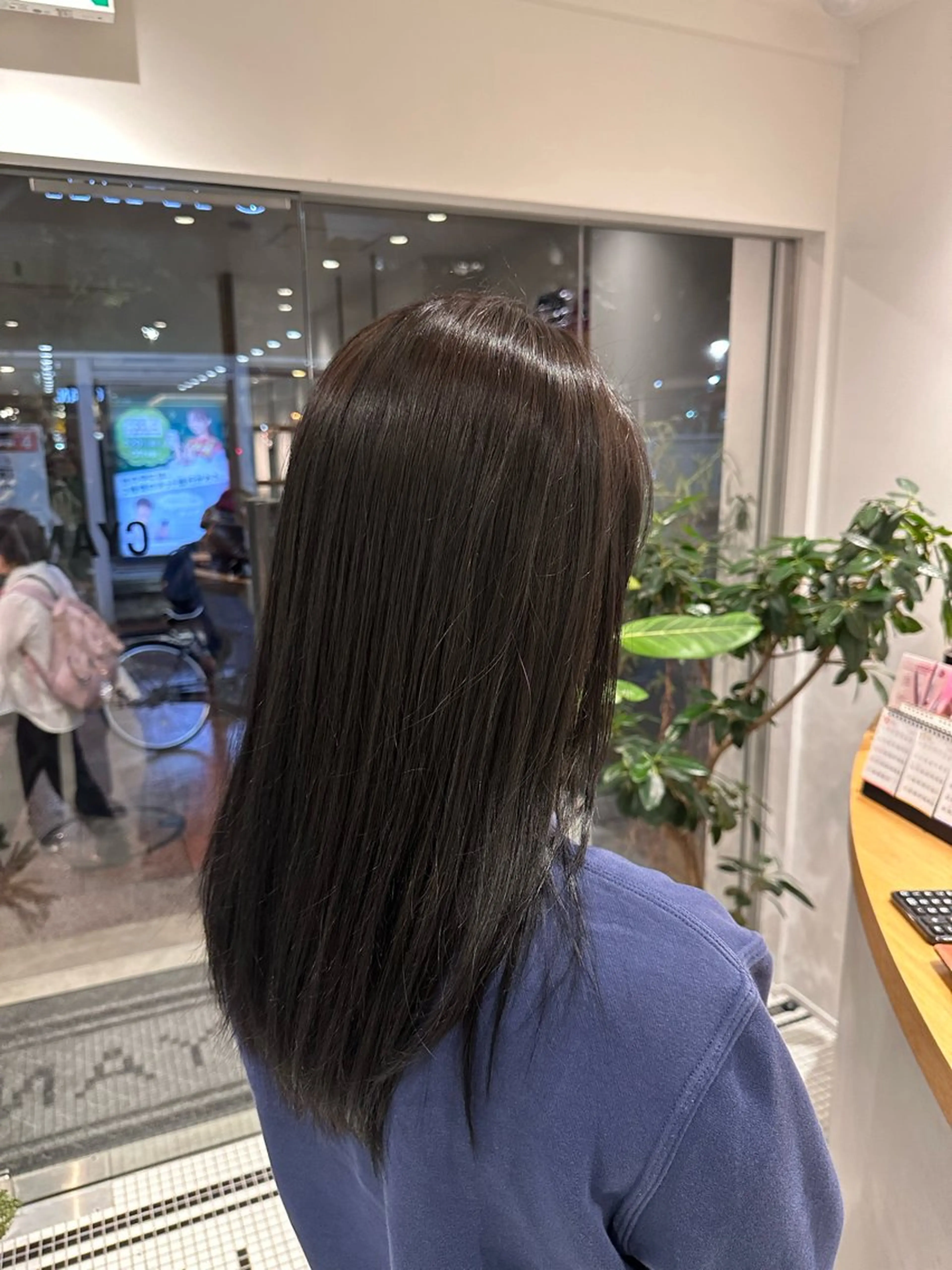 ロング カラー 井村 晃琉のヘアスタイル