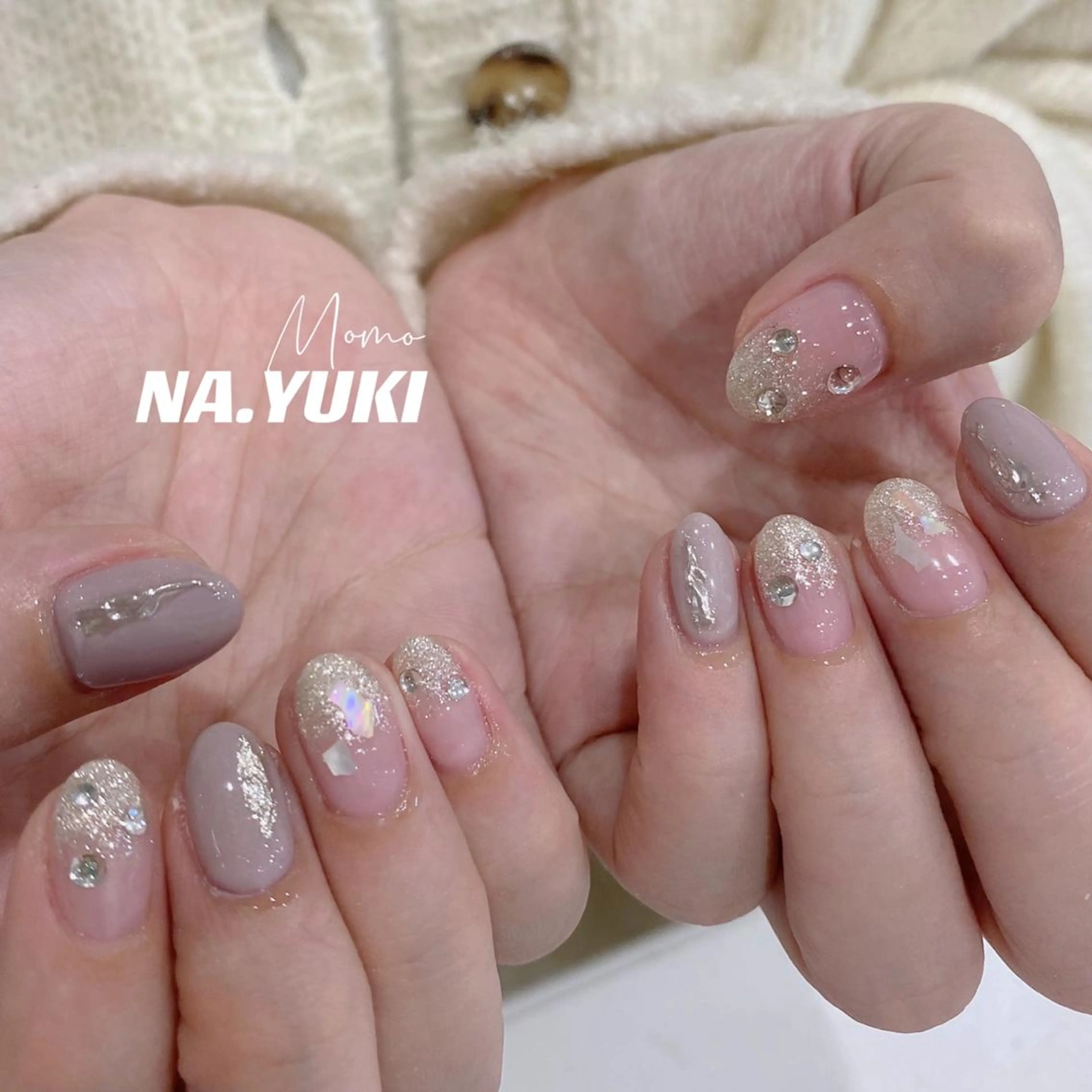 ネイル 🎀 moo~ 🎀のネイルデザイン