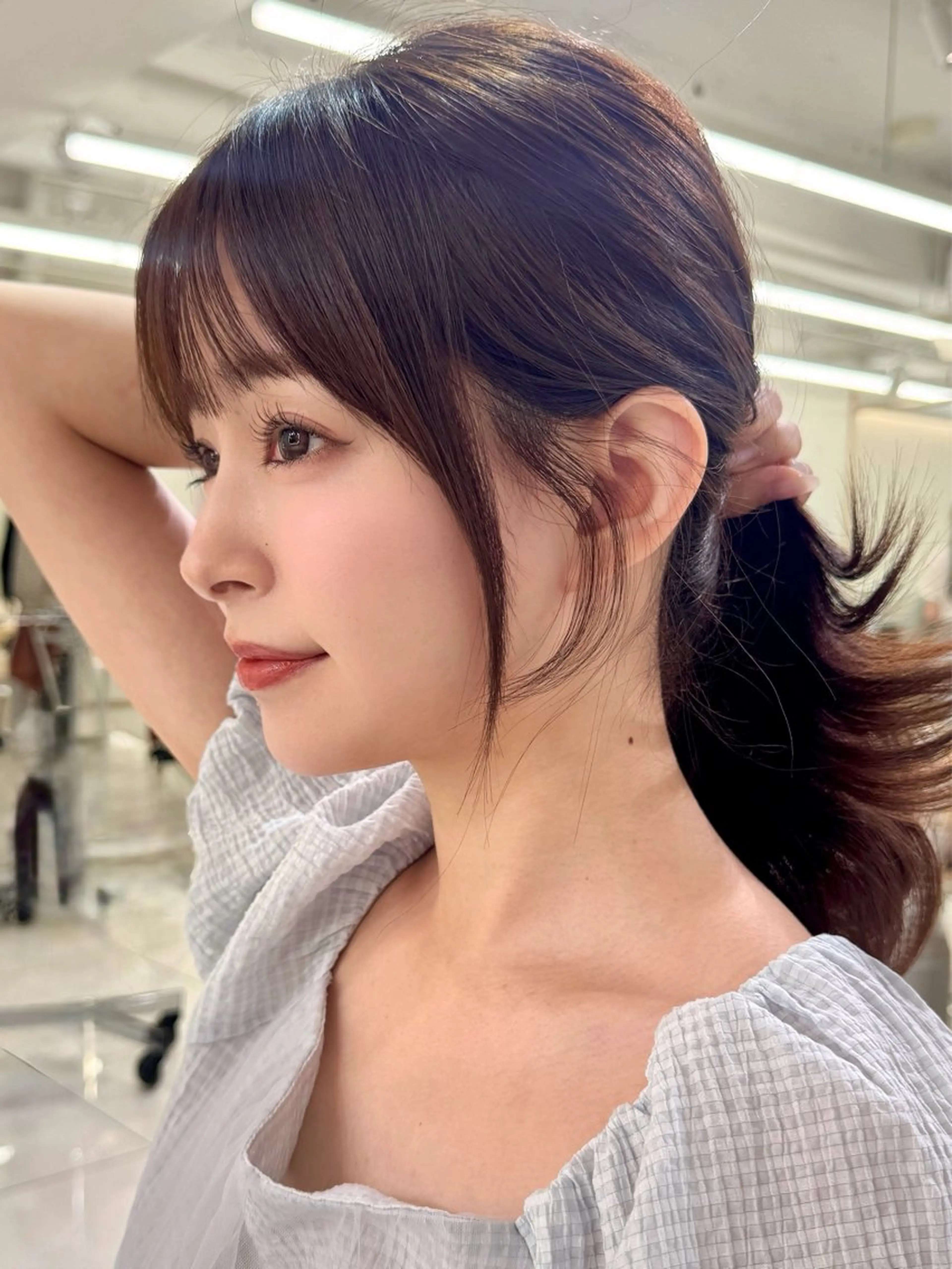 ロング カット 三鷹で1番ショート ボブをカットする新谷のヘアスタイル