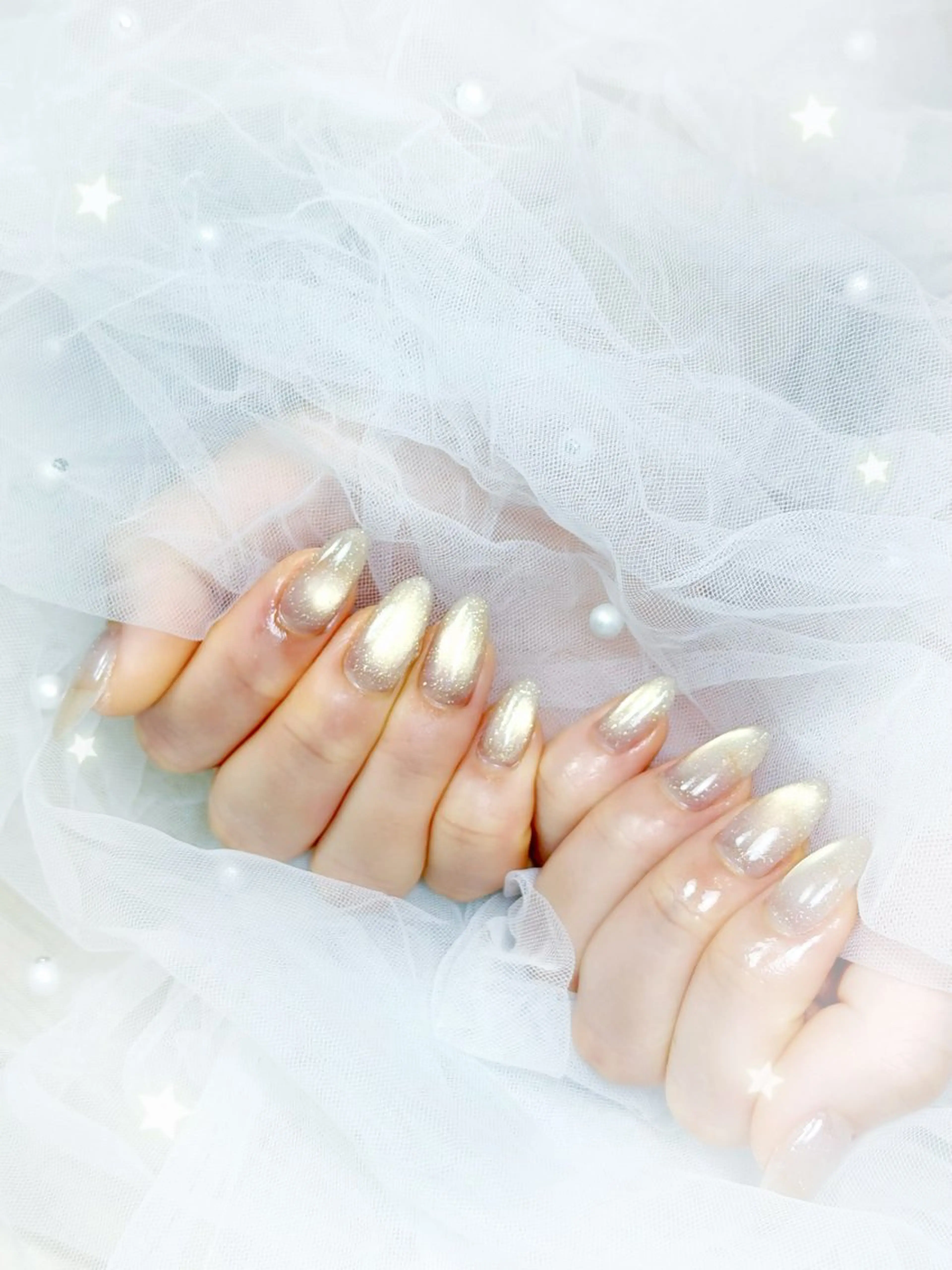 ネイル マグネットネイル ワンカラーネイル S. Hanaのネイルデザイン