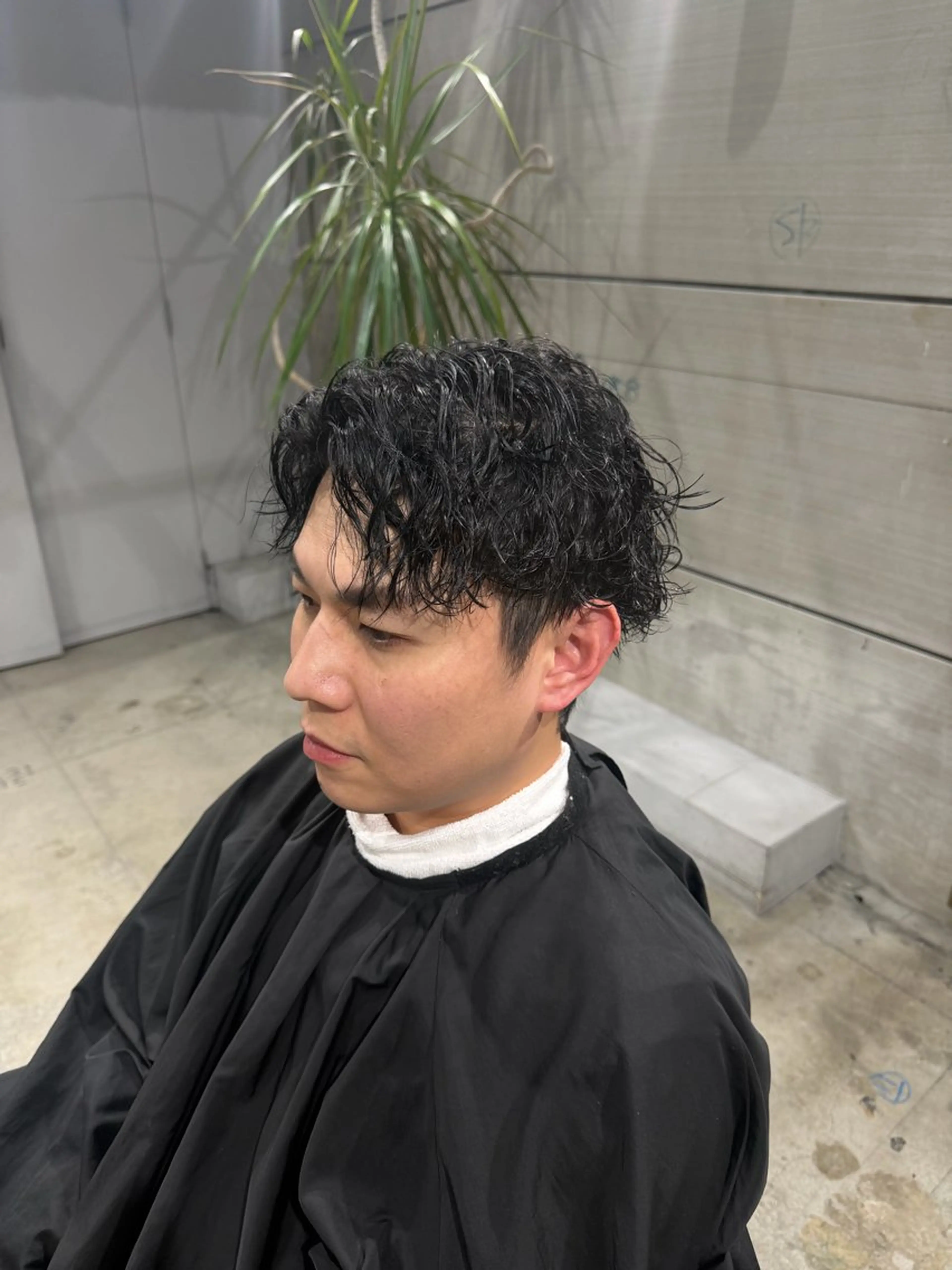 ショート パーマ 村田 健のヘアスタイル