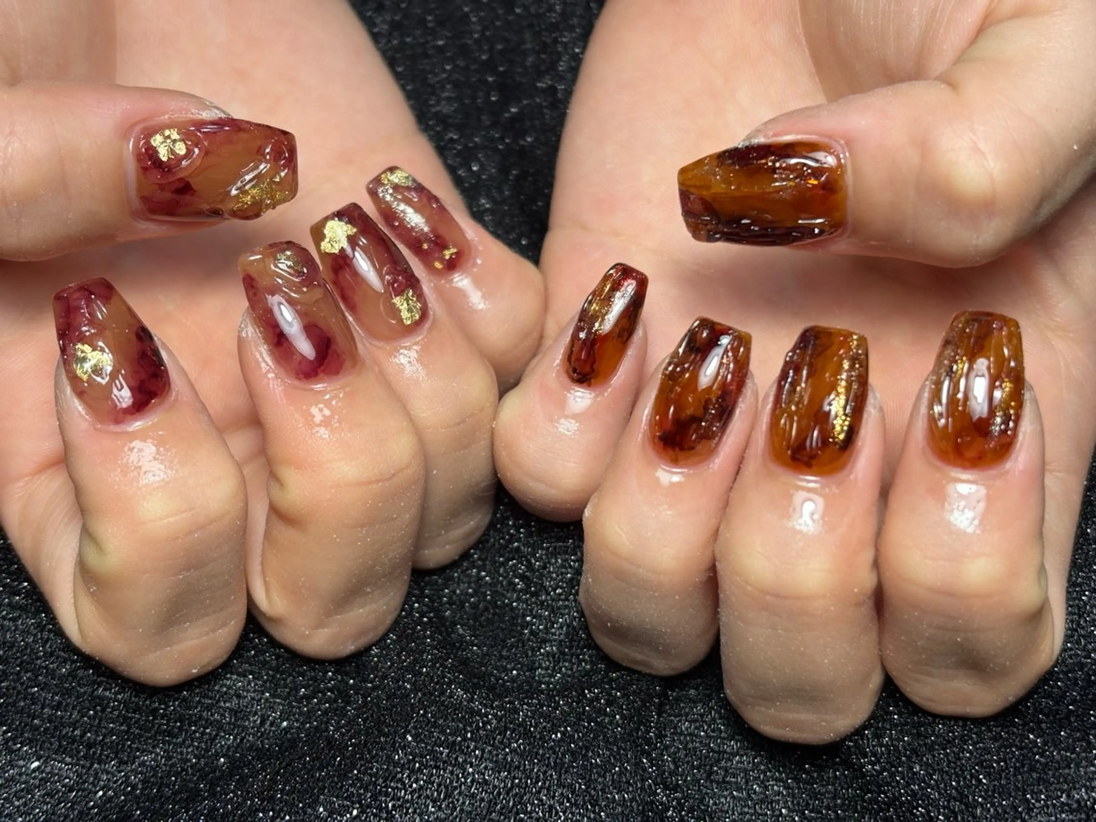 ネイル ハンドネイル フットネイル ✴︎ Delightのネイルデザイン