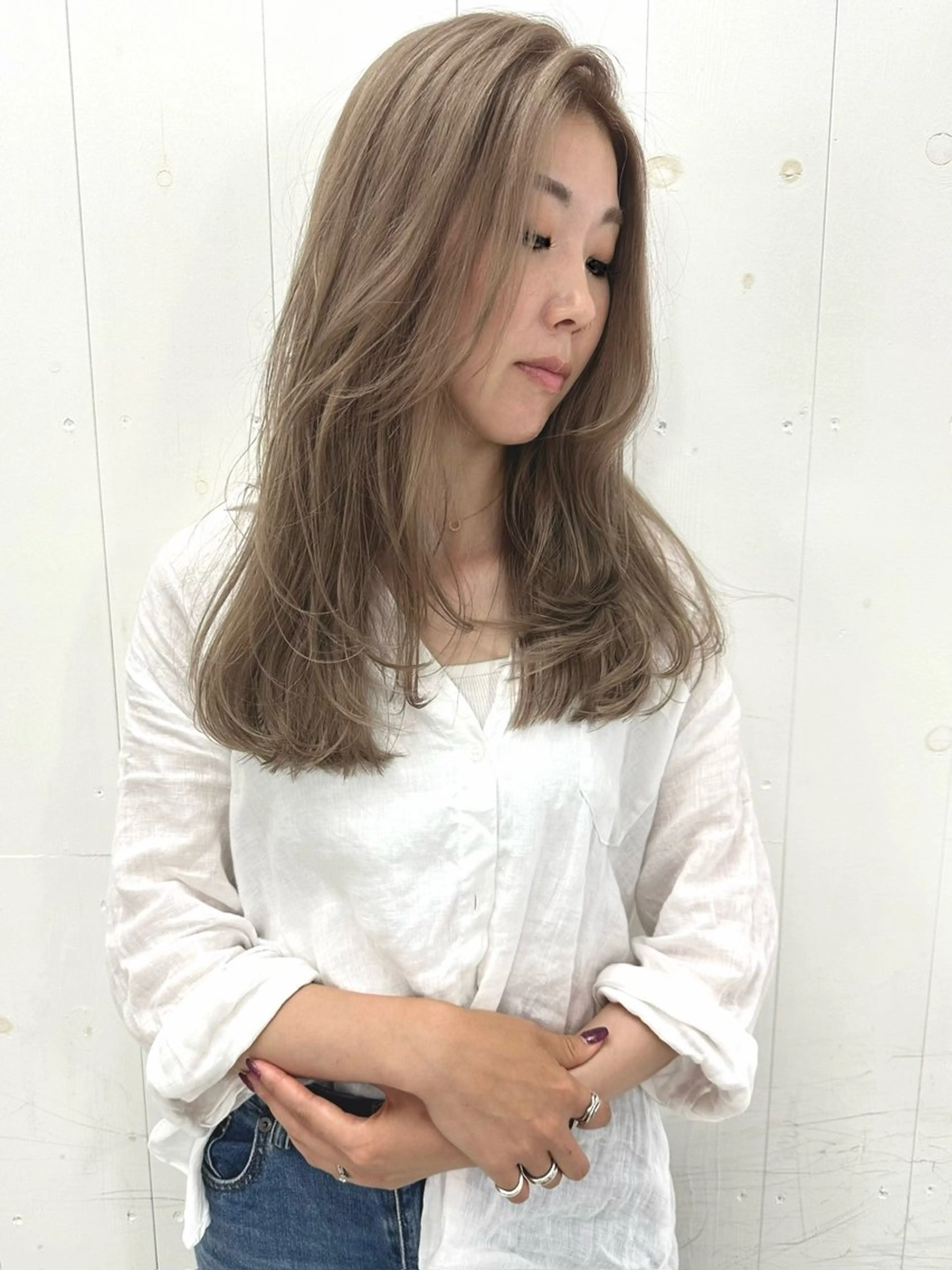 カラー ヘアカラー 🩵HOLLY🩵 ブリーチ🩵カレンのヘアスタイル