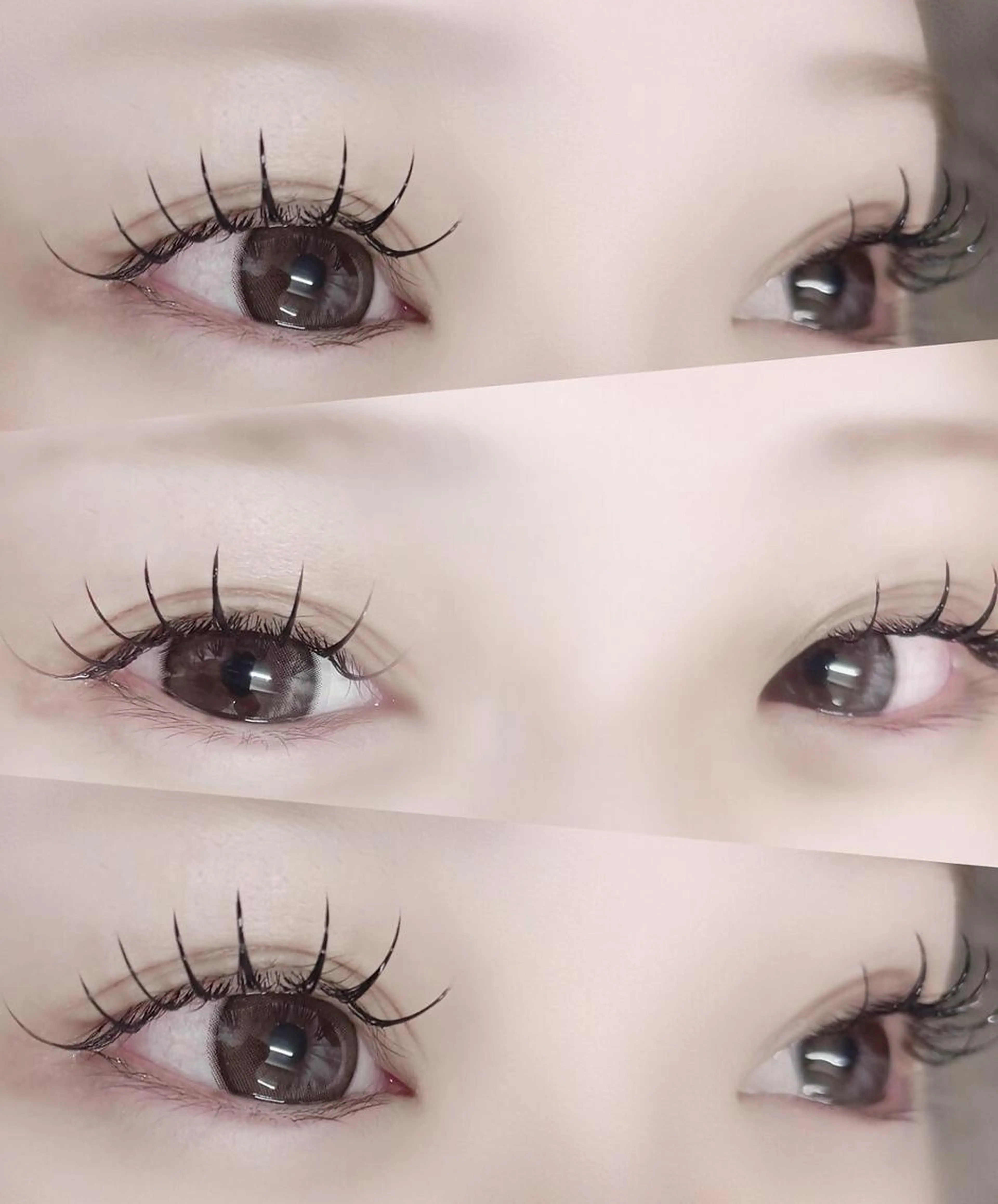 【最新☆LEDまつげエクステ】コーティング付き　140本  ￥6,650の写真