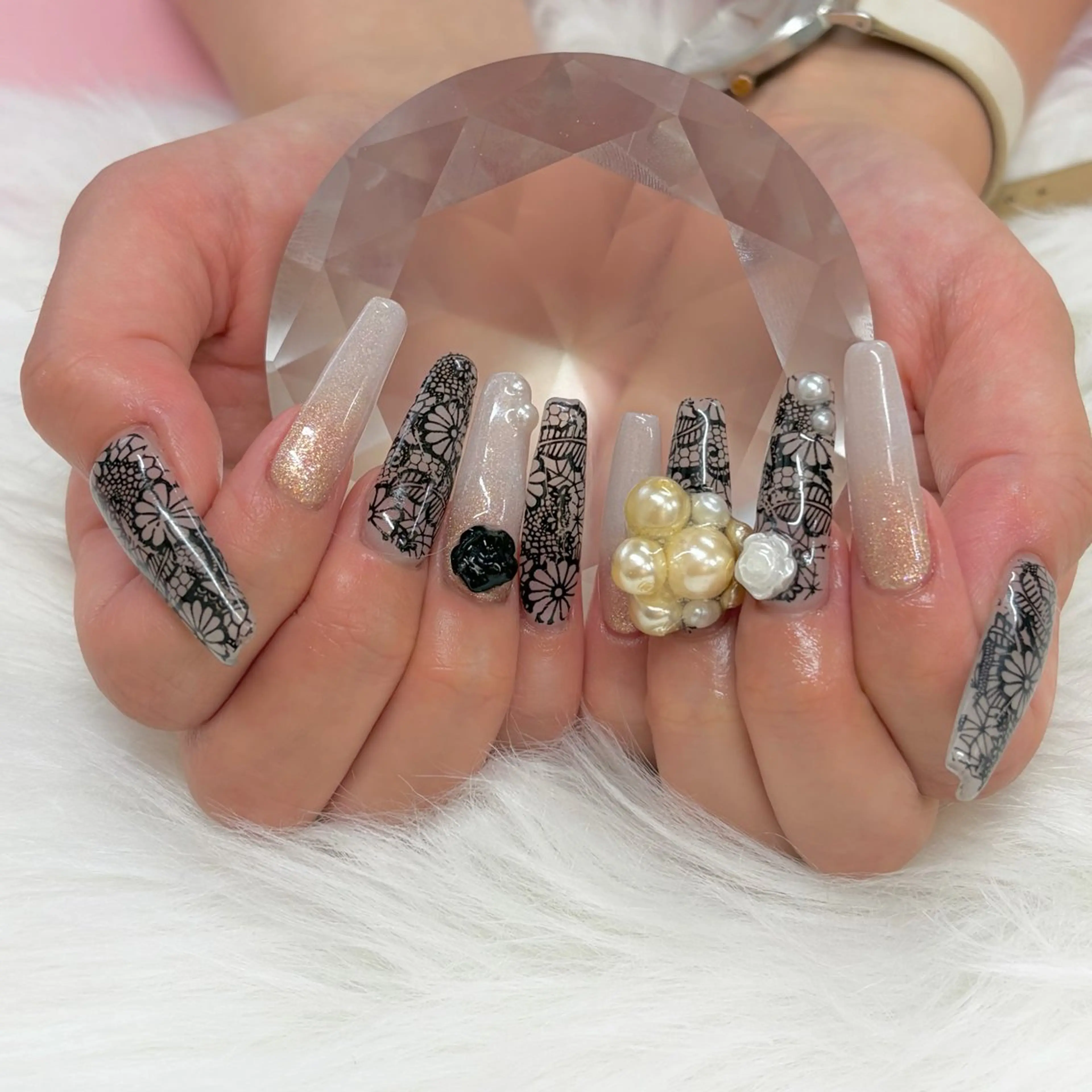 ネイル 持ち込み ハンドネイル LUNON MIYUのネイルデザイン