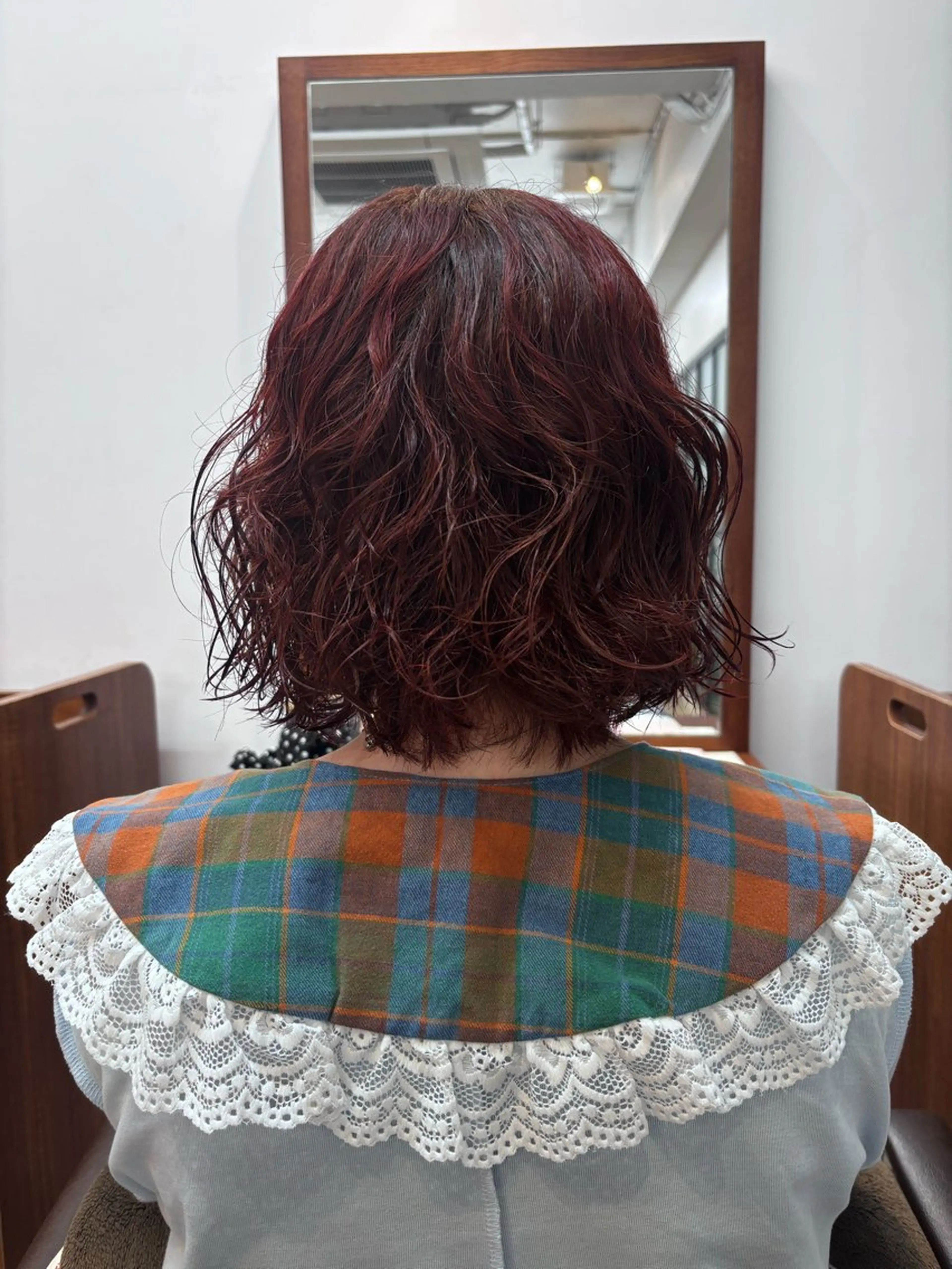 ショート カラー ヘアカラー みぞぐち じゅりのヘアスタイル