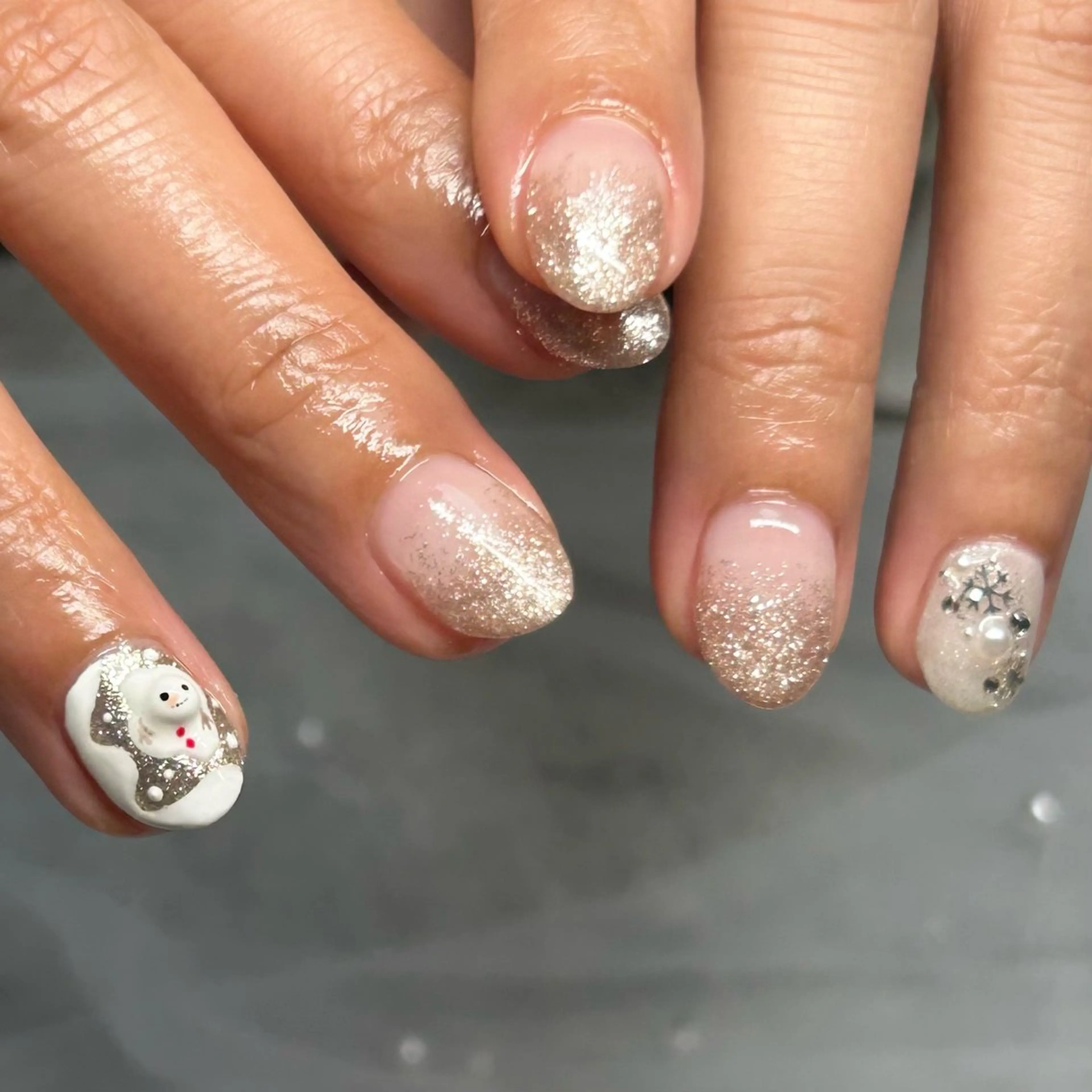 ネイル アートネイル ハンドネイル ten nail salon　かえでのネイルデザイン