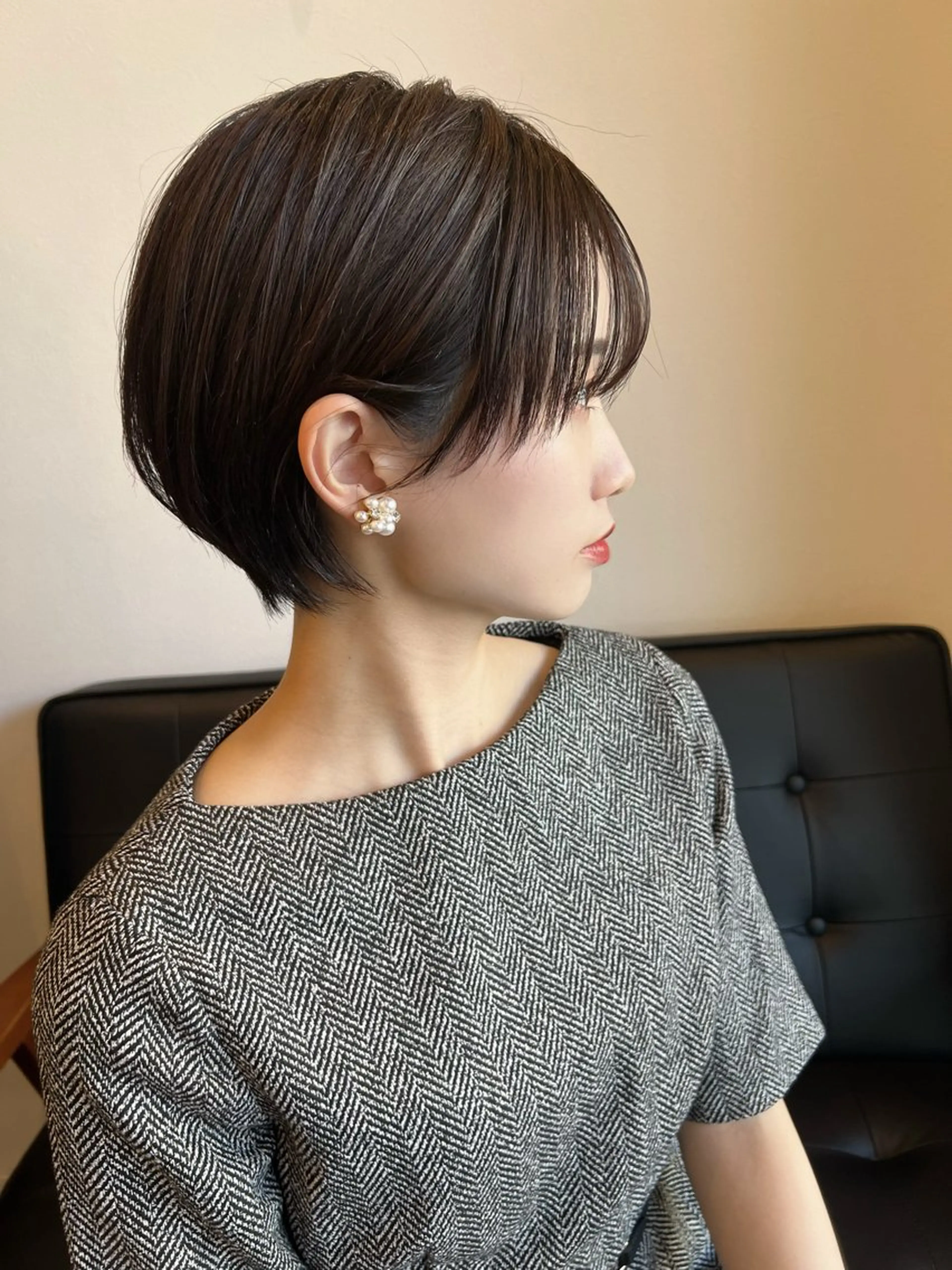 ショート カラー カット ショート、ボブ シマダマサトのヘアスタイル