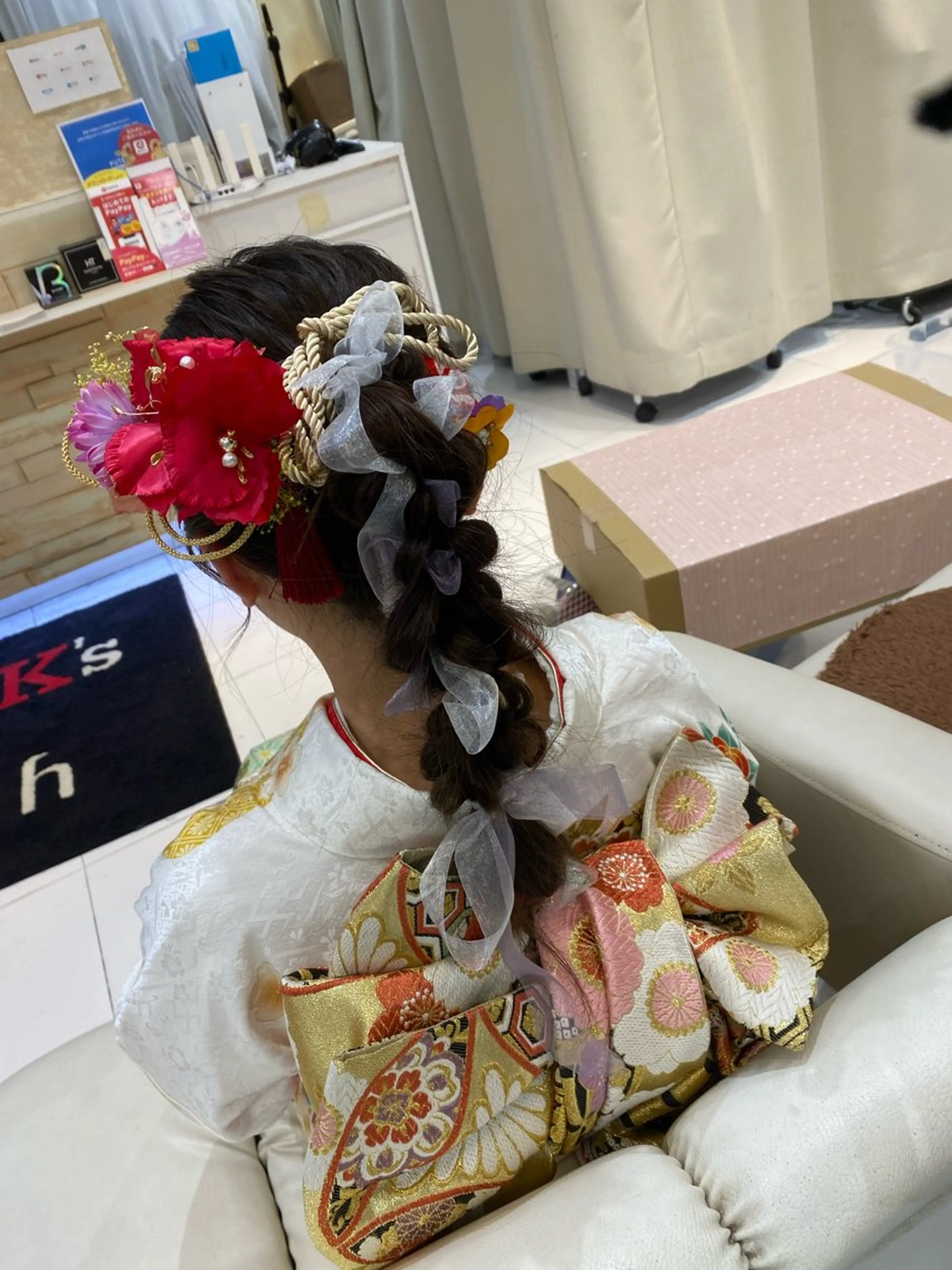 ロング ヘアアレンジ 岡田詩織 MODE Ks松原店のヘアスタイル