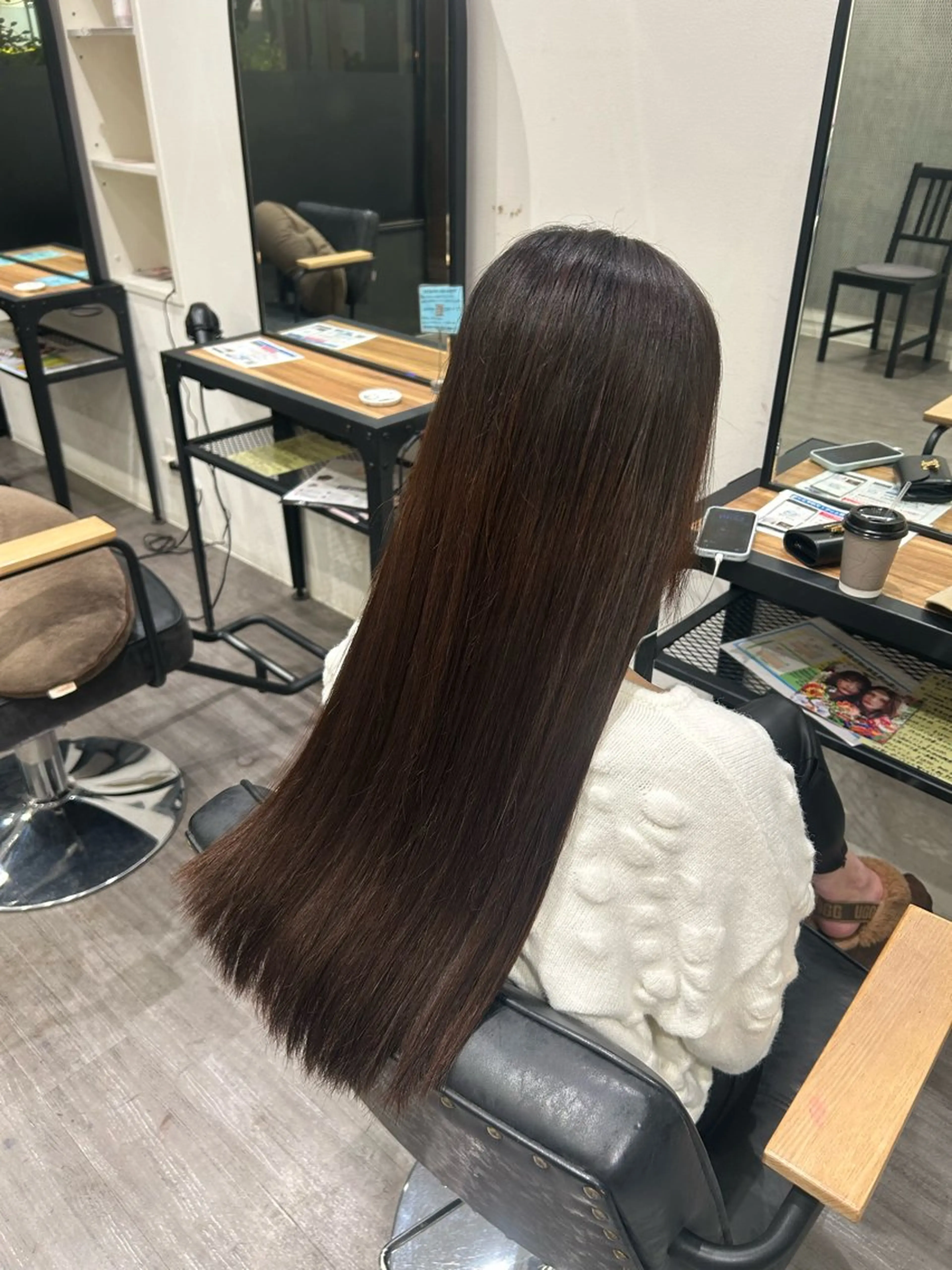 ロング 髪質改善 トリートメント トリートメント cocotte 💟草間紫音💟のヘアスタイル