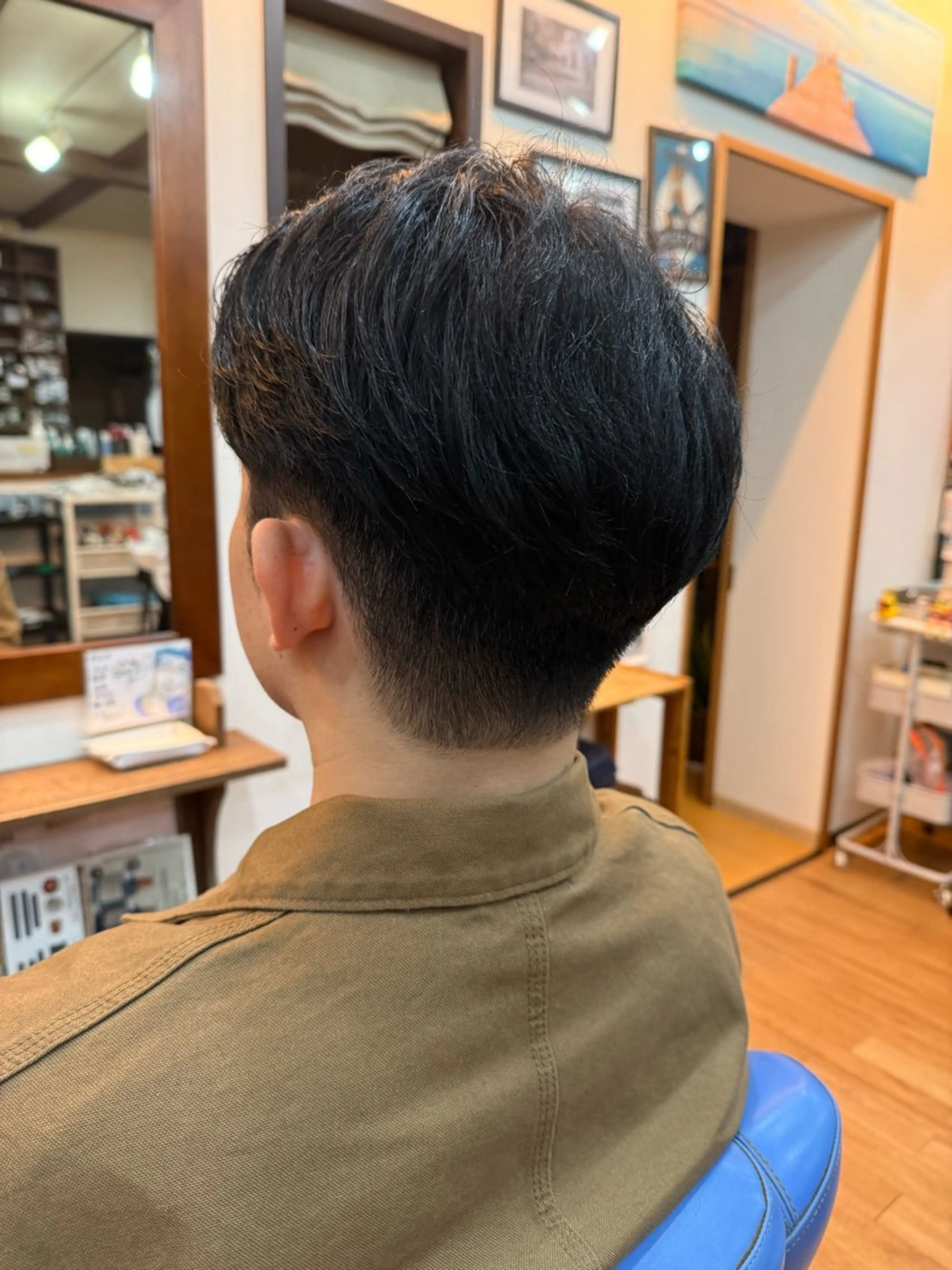 メンズ 濱野 雄大のヘアスタイル