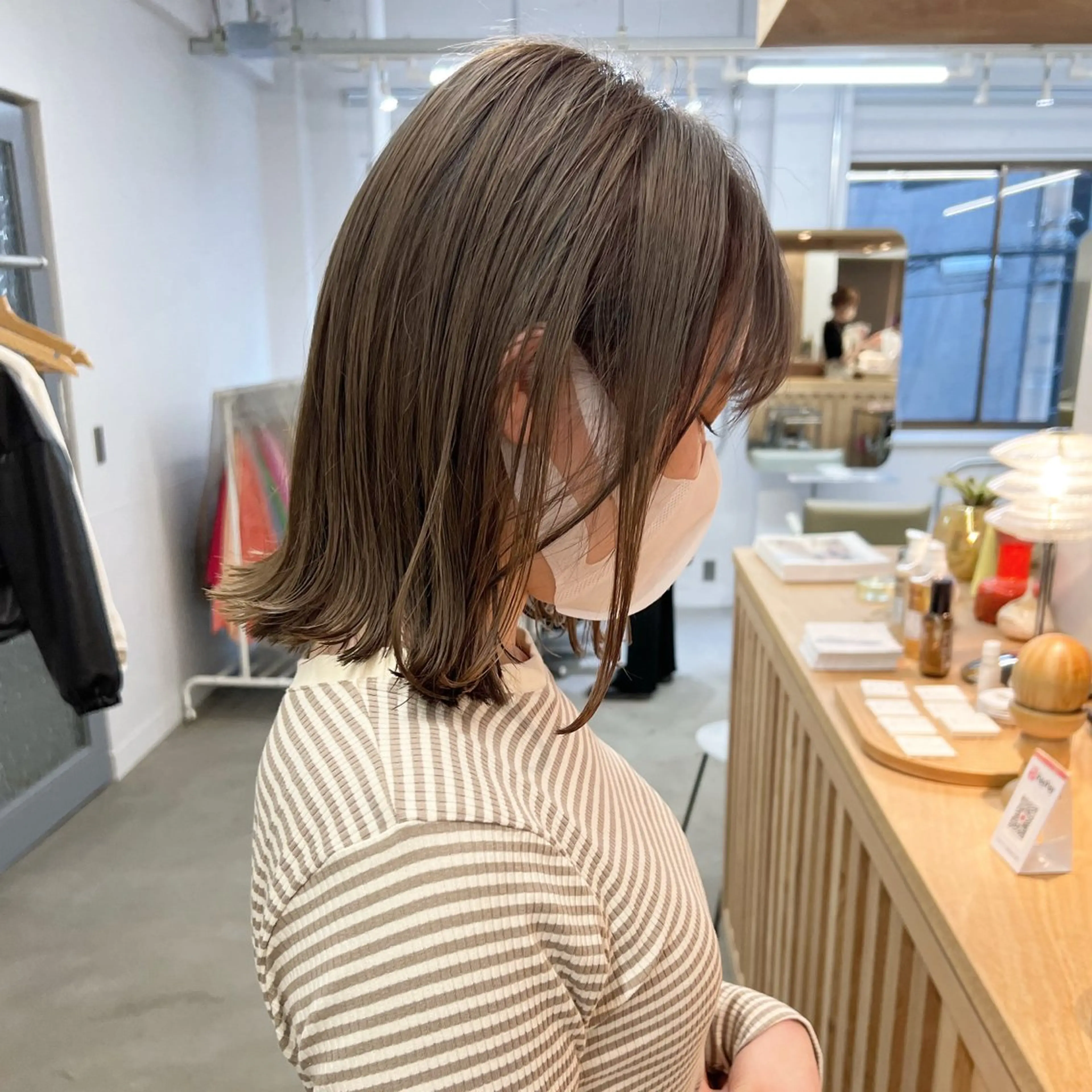 ミディアム カラー 坂本 圭太朗のヘアスタイル