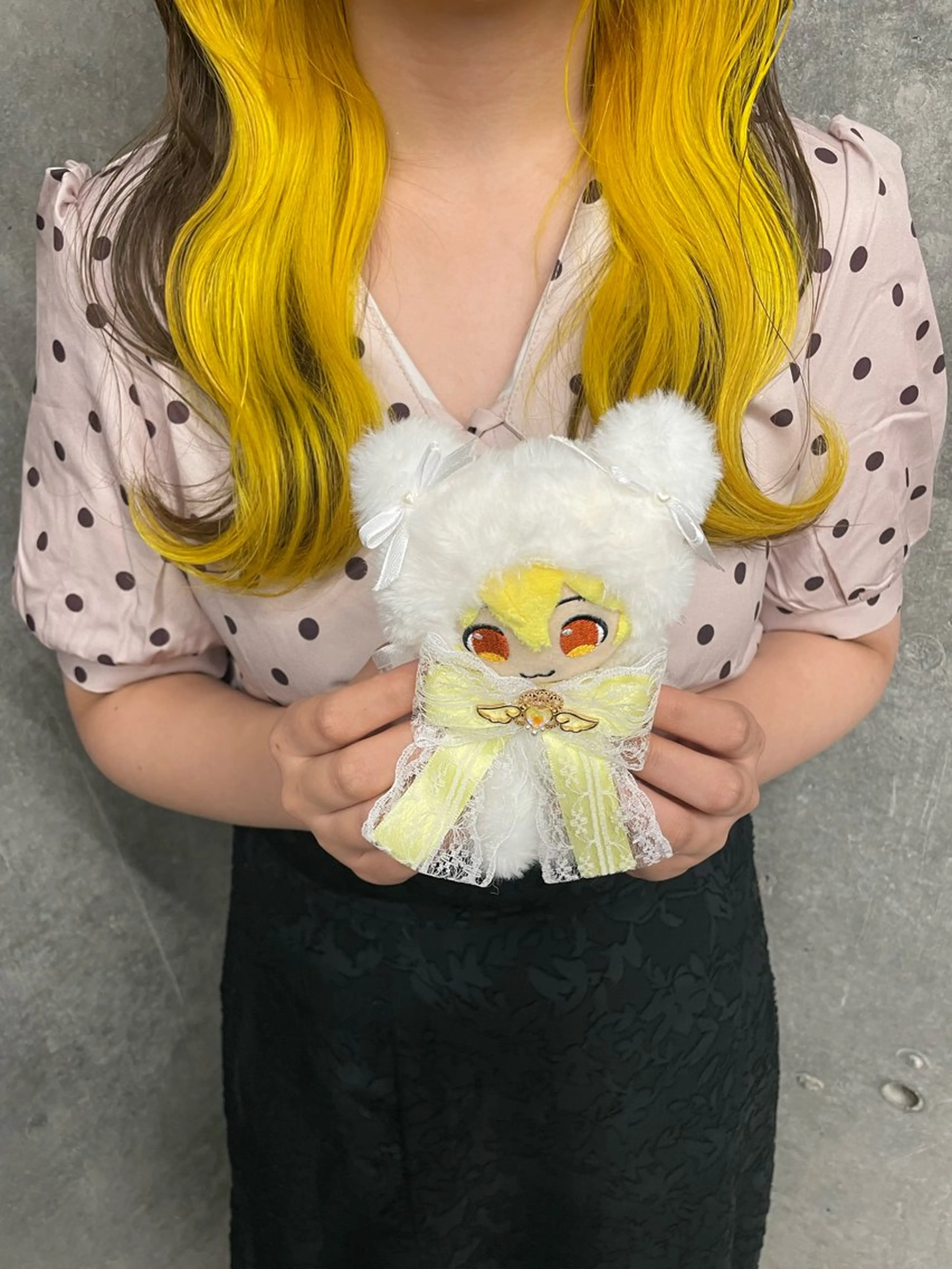 セミロング カラー インナーカラー 推し ブリーチ  髪質改善のヘアスタイル