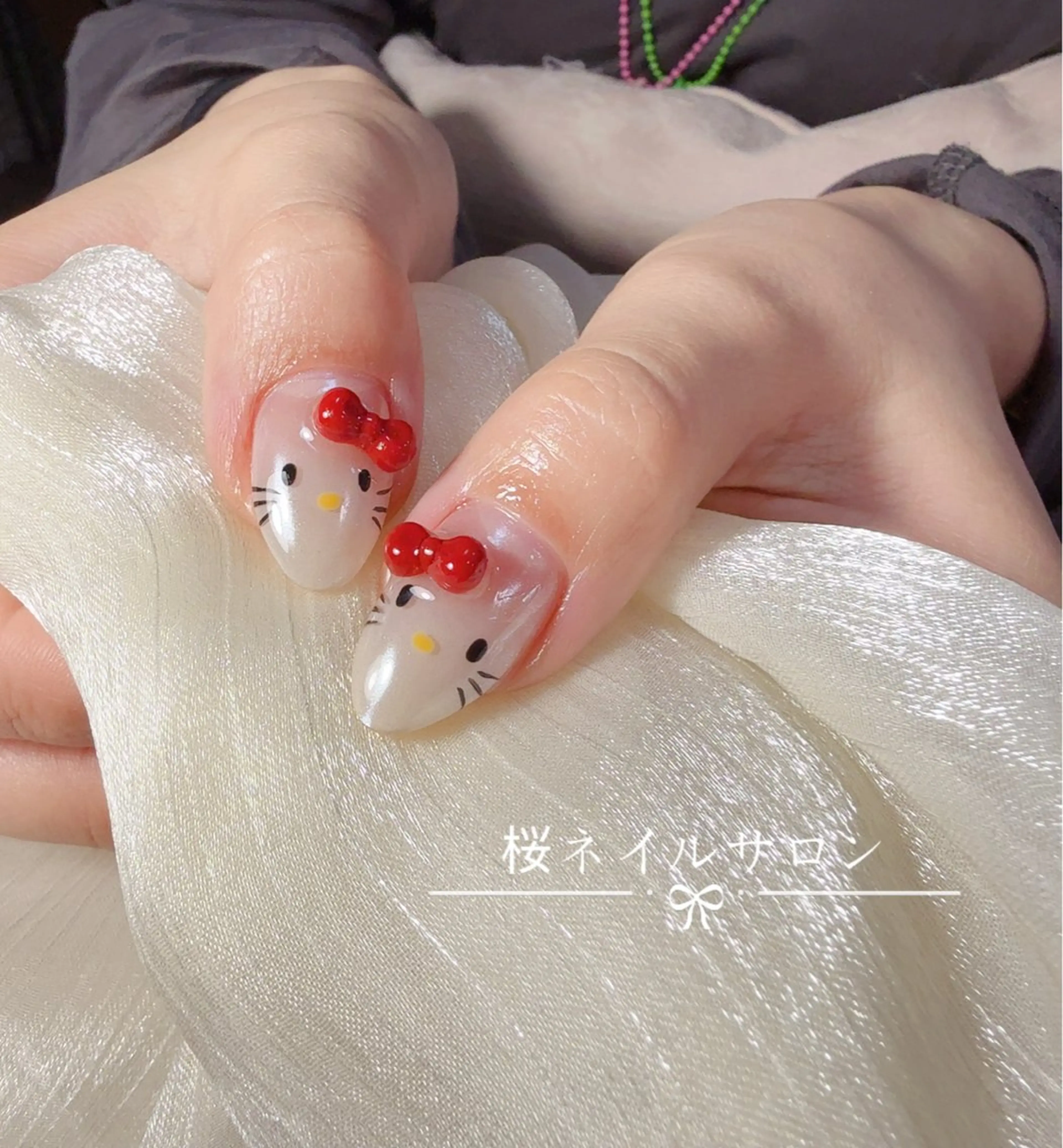 ネイル アートネイル フットネイル フレンチネイル ジェルネイル ニュアンスネイル ハンドネイル 桜 ネイルのネイルデザイン