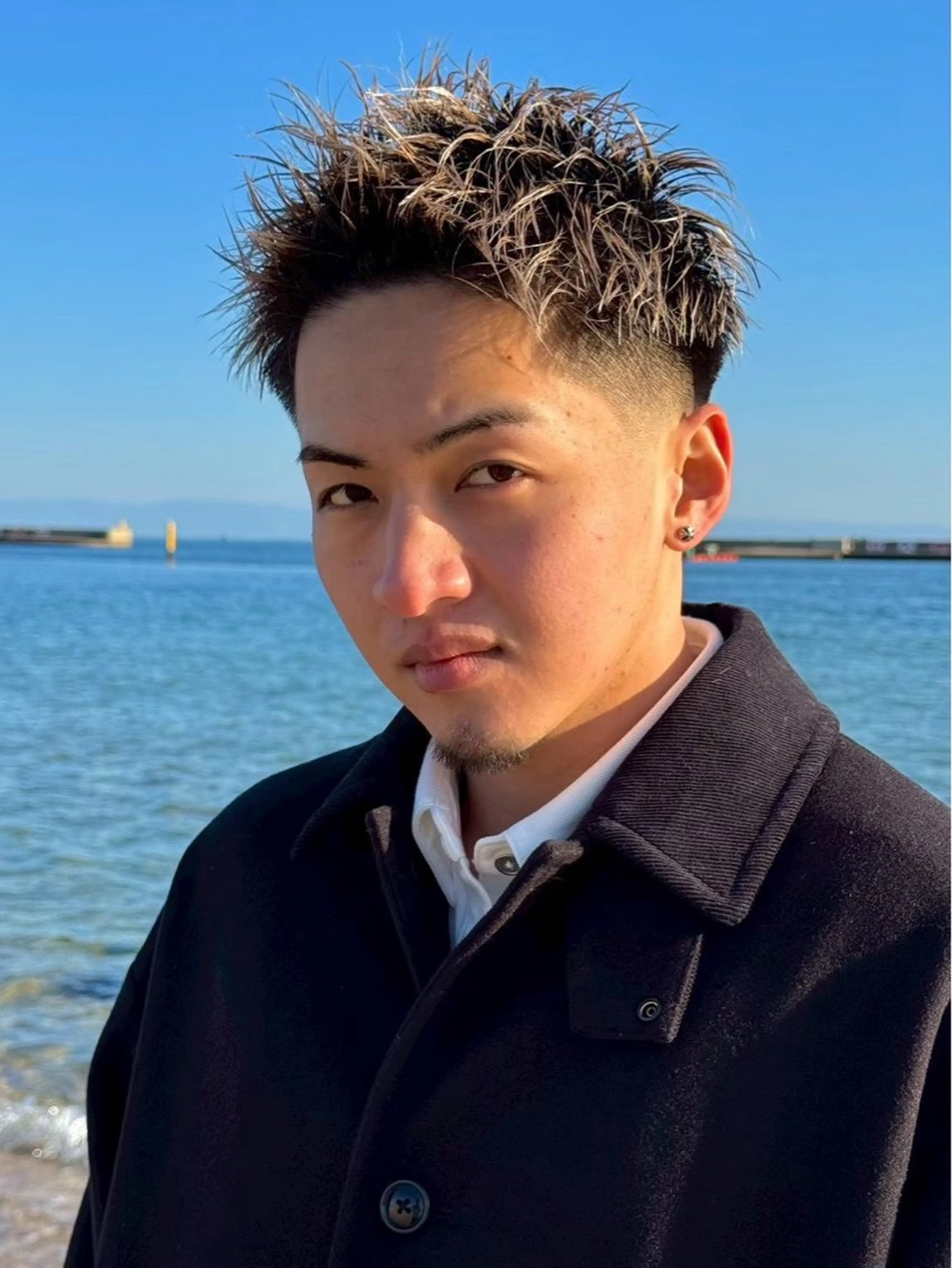 ショート 神山 輝利佑のヘアスタイル
