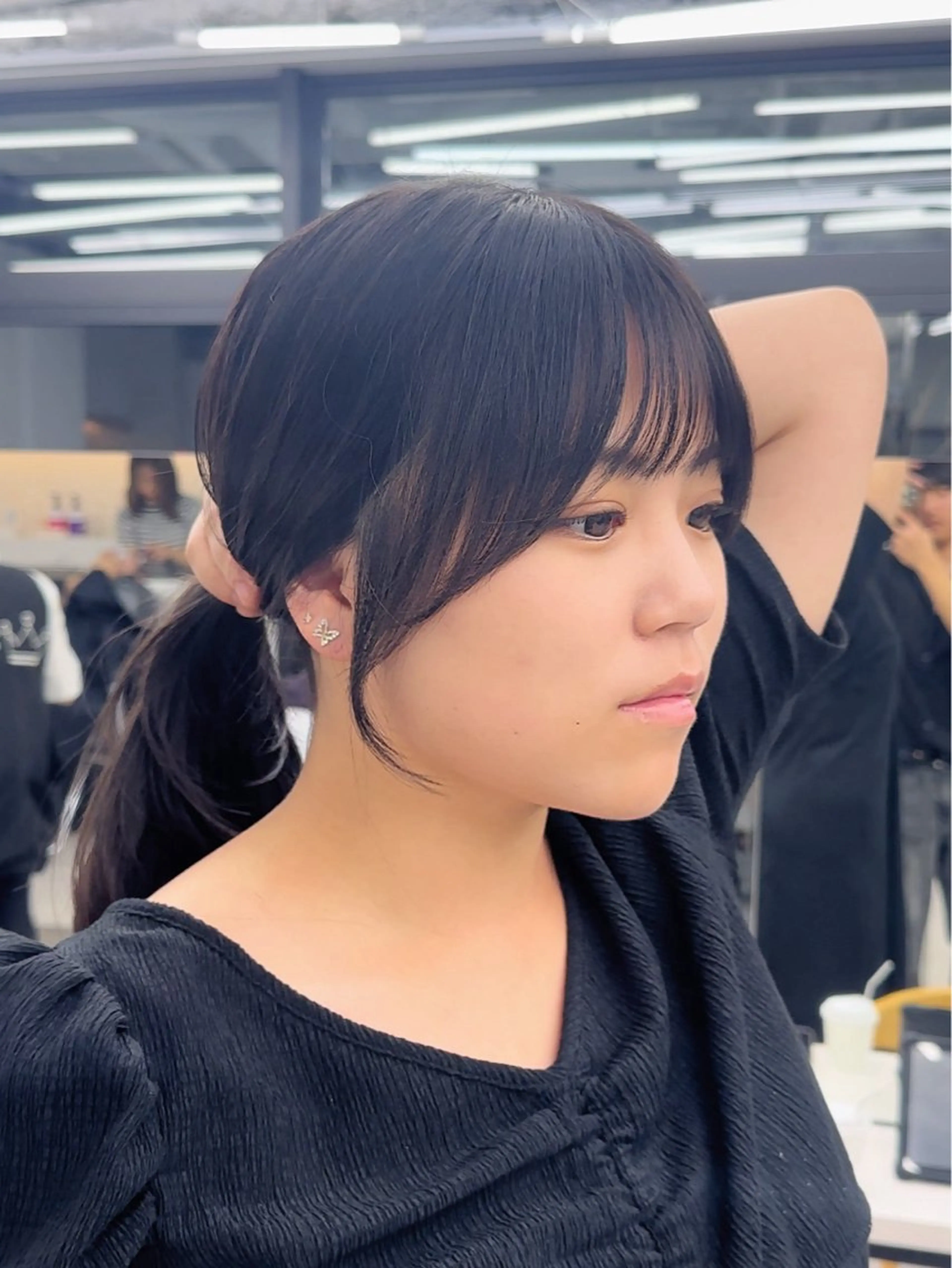 ロング カット てらしぃ /名古屋美容師のヘアスタイル
