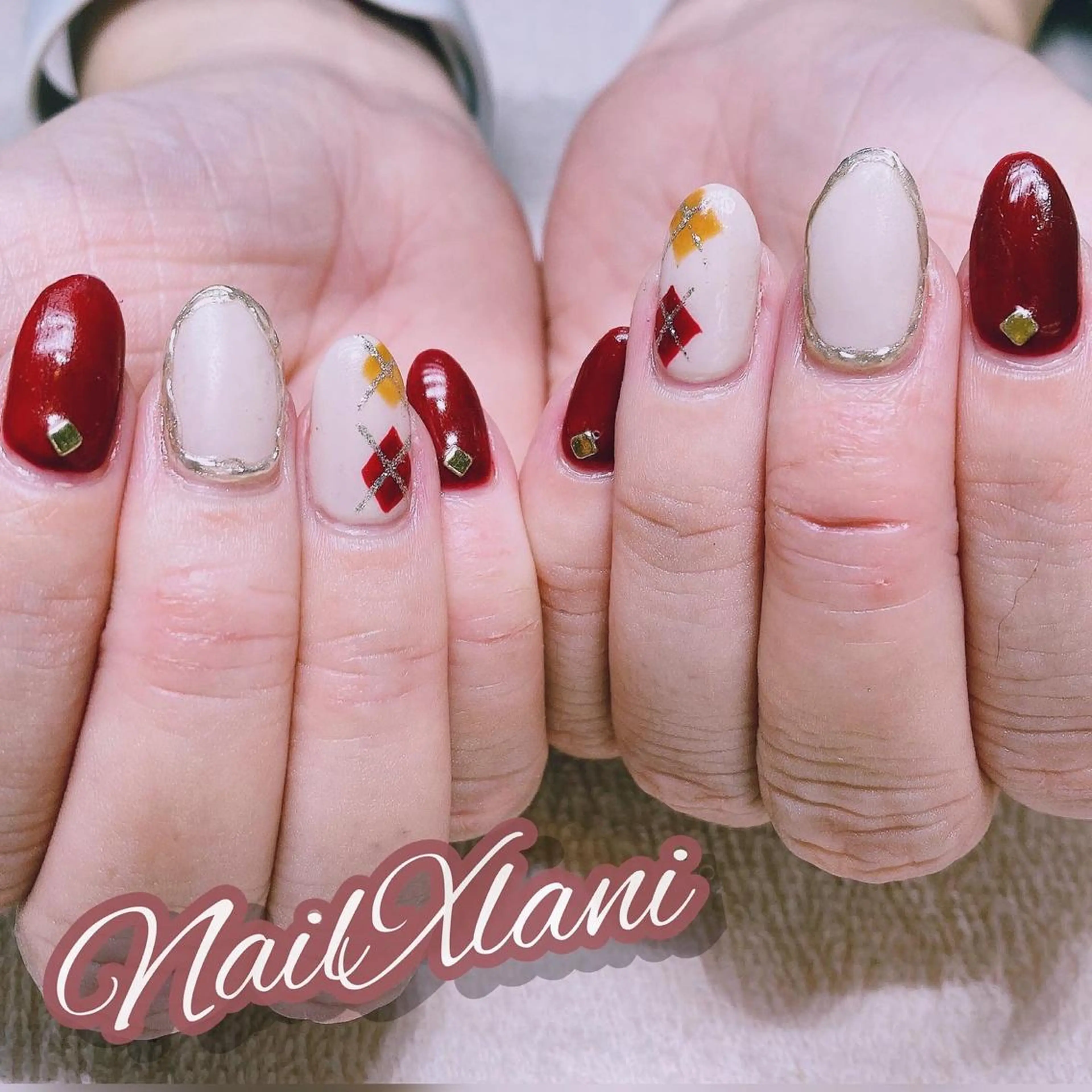 ネイル Nail×Lani 深爪矯正対応◎のネイルデザイン