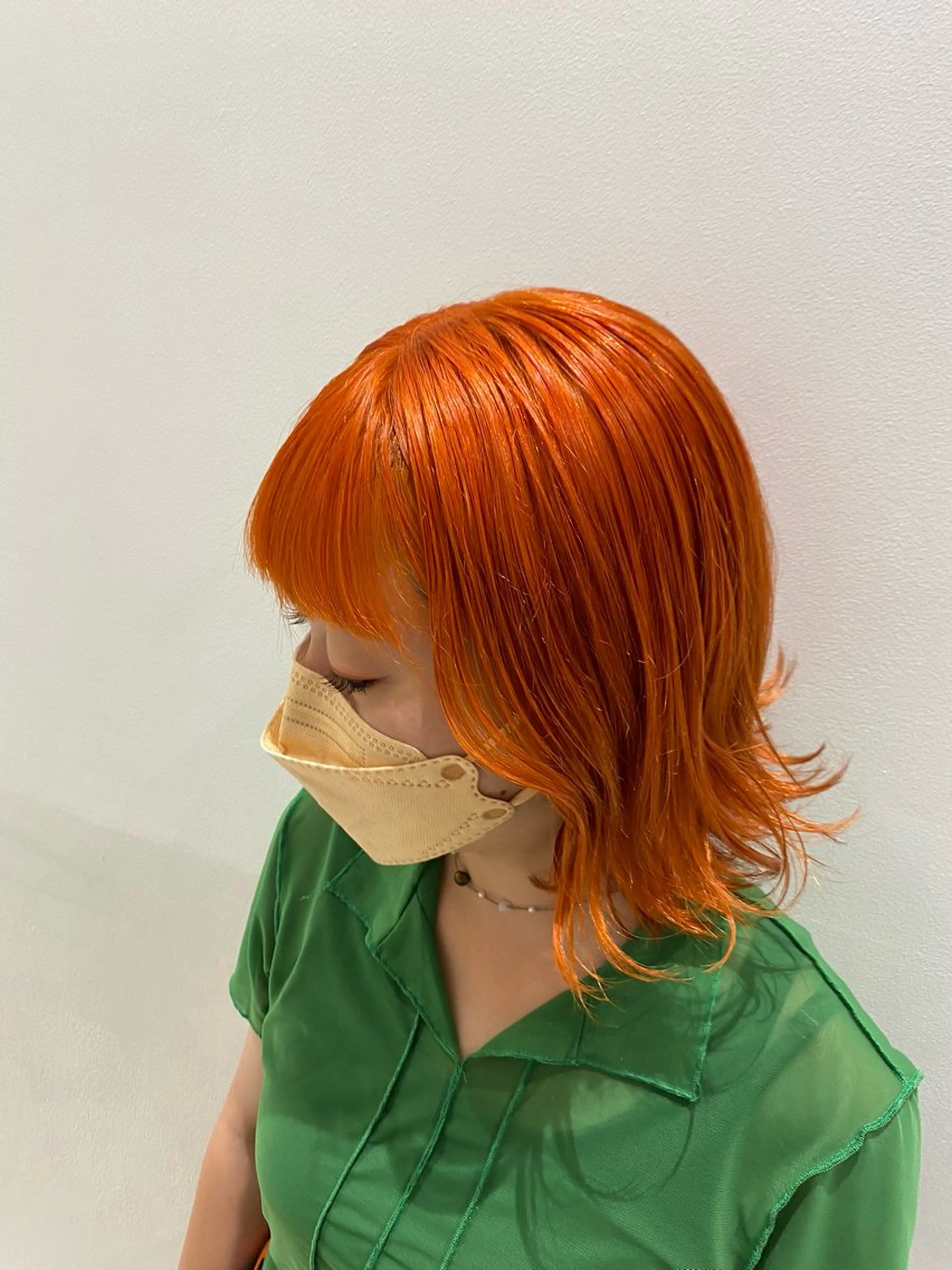 カラー MOE レイヤー/新宿三丁目のヘアスタイル