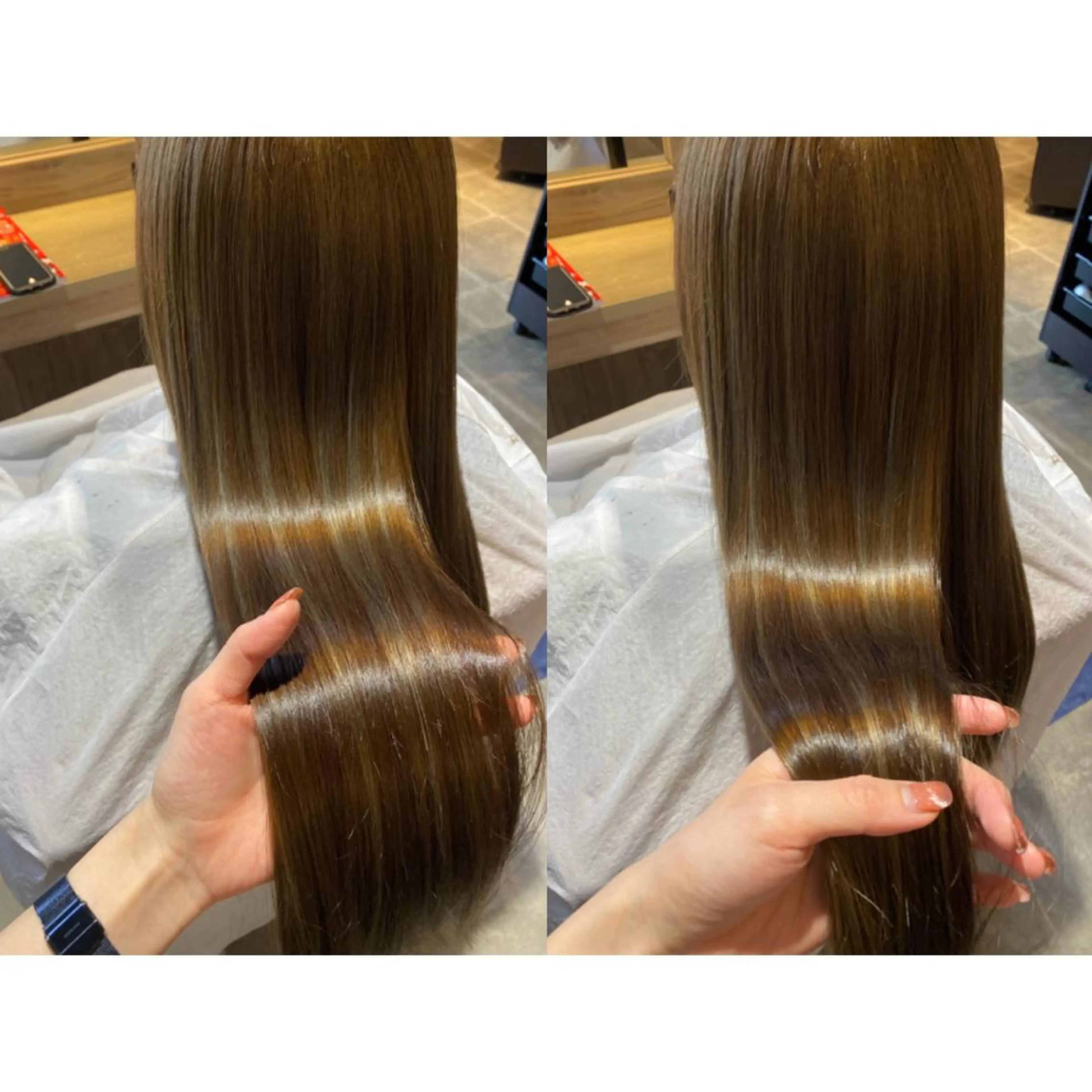 カラー カット ヘアカラー トリートメント 🐻結んで可愛い hair EMI🐻のヘアスタイル