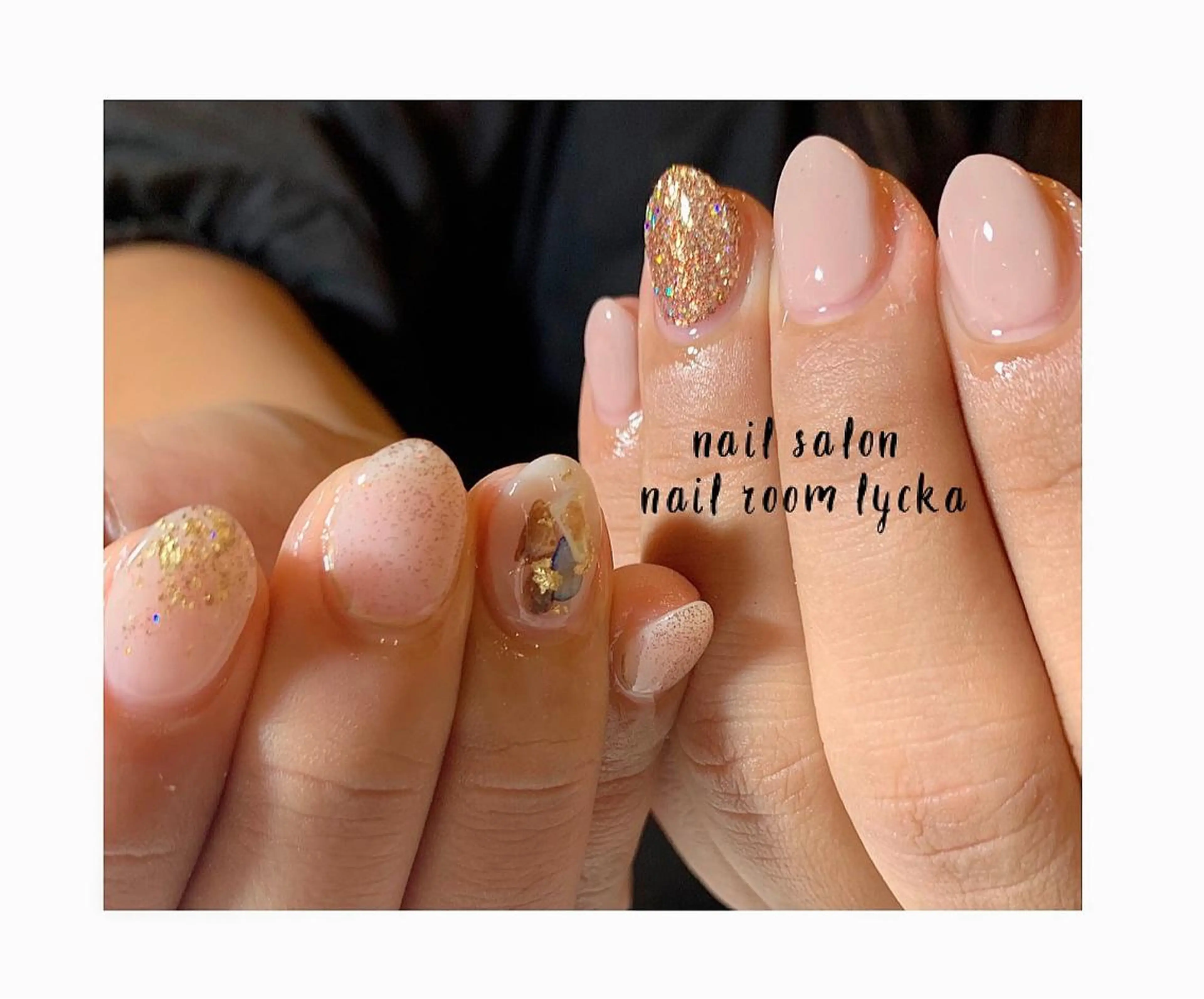 ネイル ジェルネイル パラジェル 冬ネイル ﾈｲﾙﾙｰﾑﾘｯｶ 𝐦𝐚𝐲𝐮のネイルデザイン