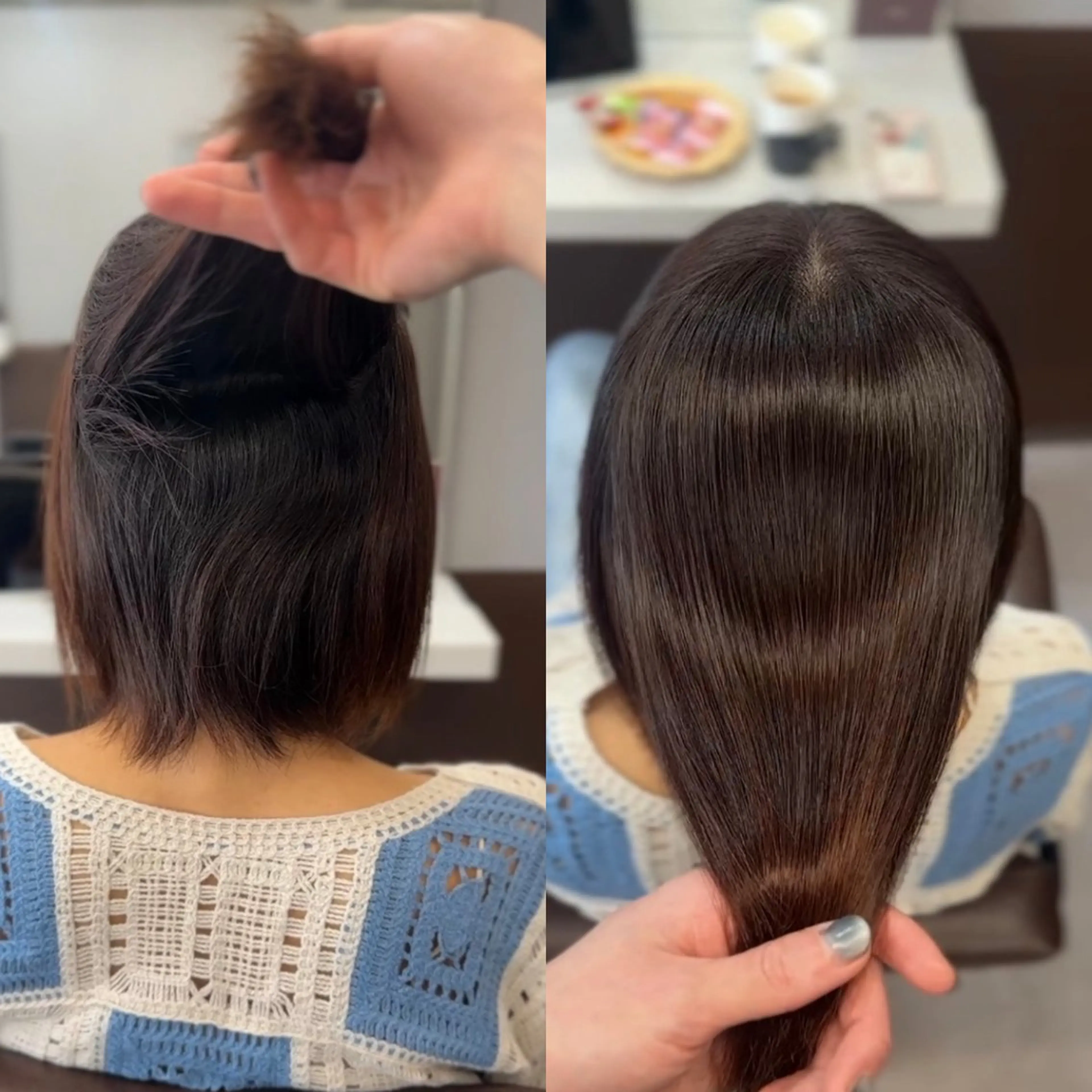 ショート ショートヘア 縮毛矯正 💎艶髪💎縮毛矯正 /髪質改善/ひかるのヘアスタイル