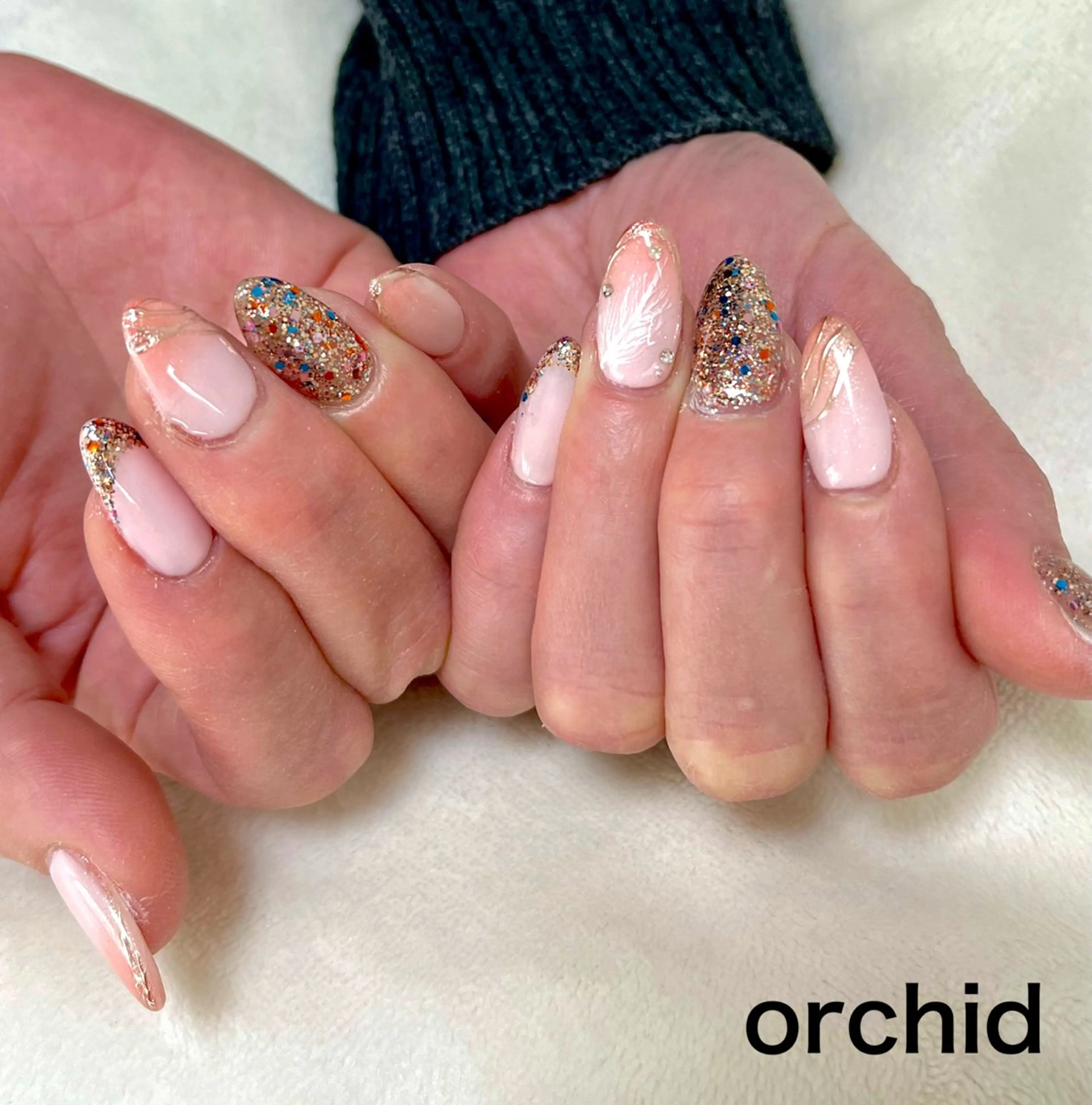 ネイル orchid ♡オーキッドのネイルデザイン