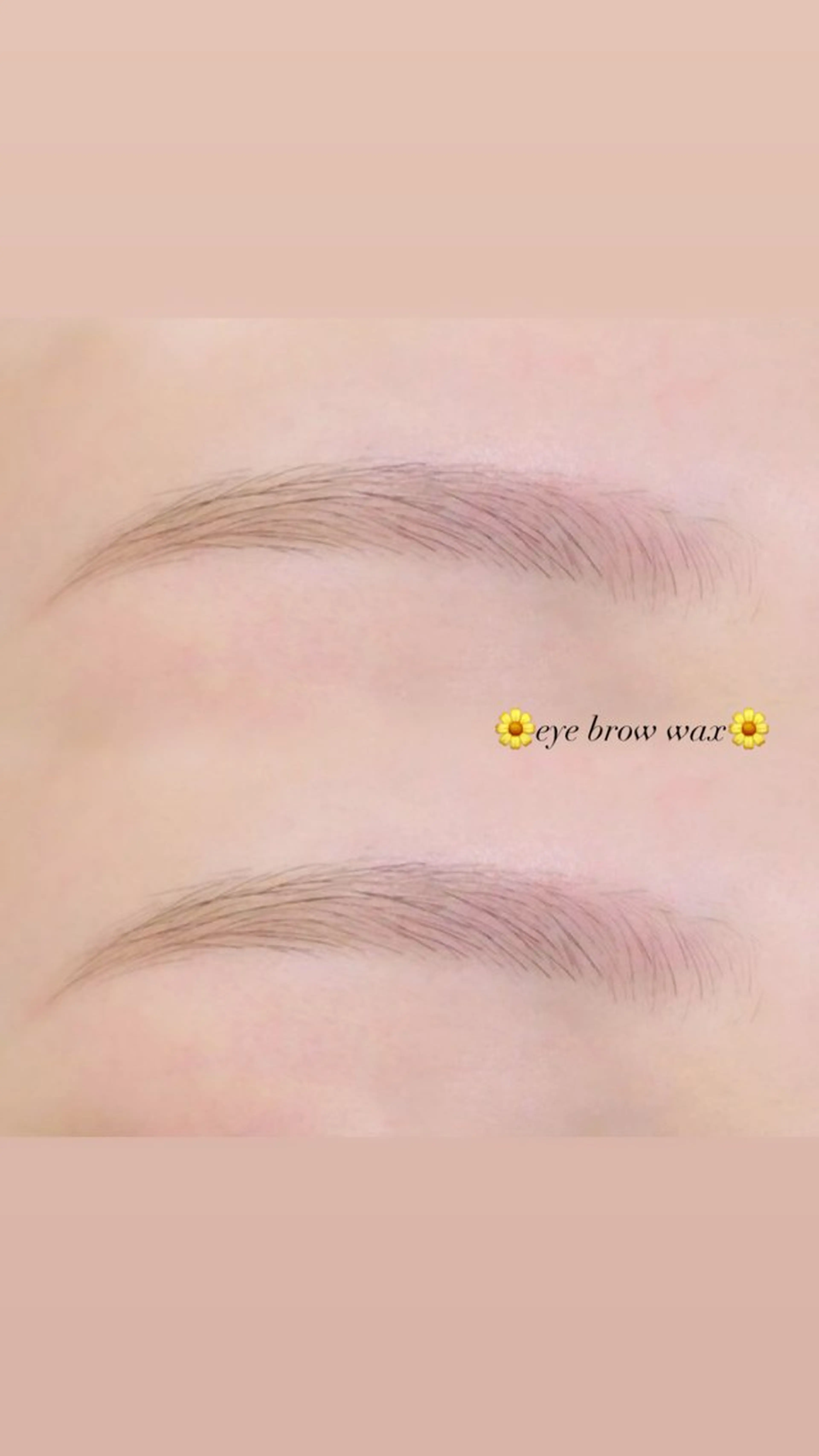 アイブロウ ワックス脱毛 眉カット EYE405所属・eyelist❤︎ YUMEのマツエク・マツパデザイン