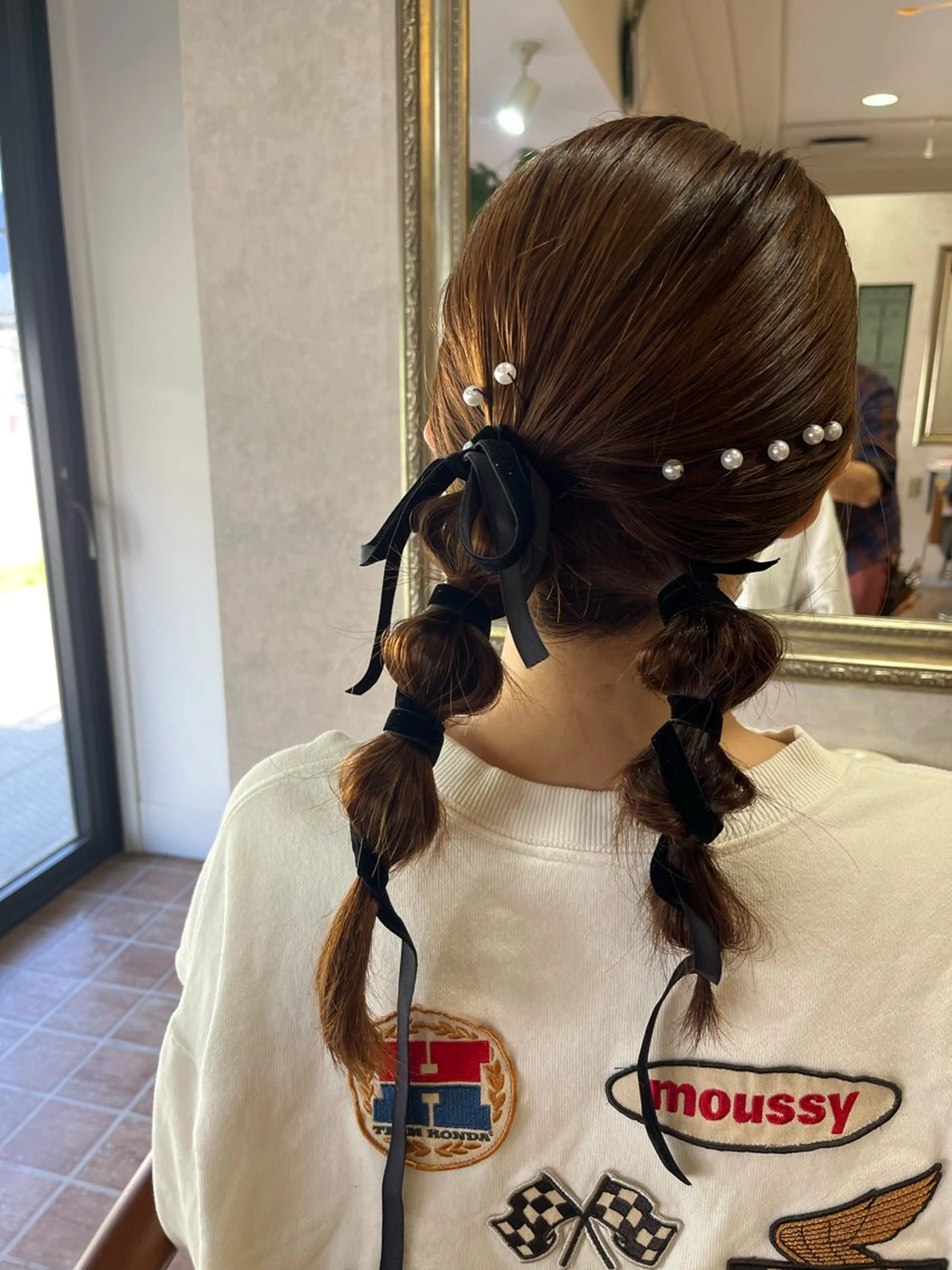 ヘアアレンジ 玉ねぎヘアー 🔷岡村主明🔷 Lafestaのヘアスタイル