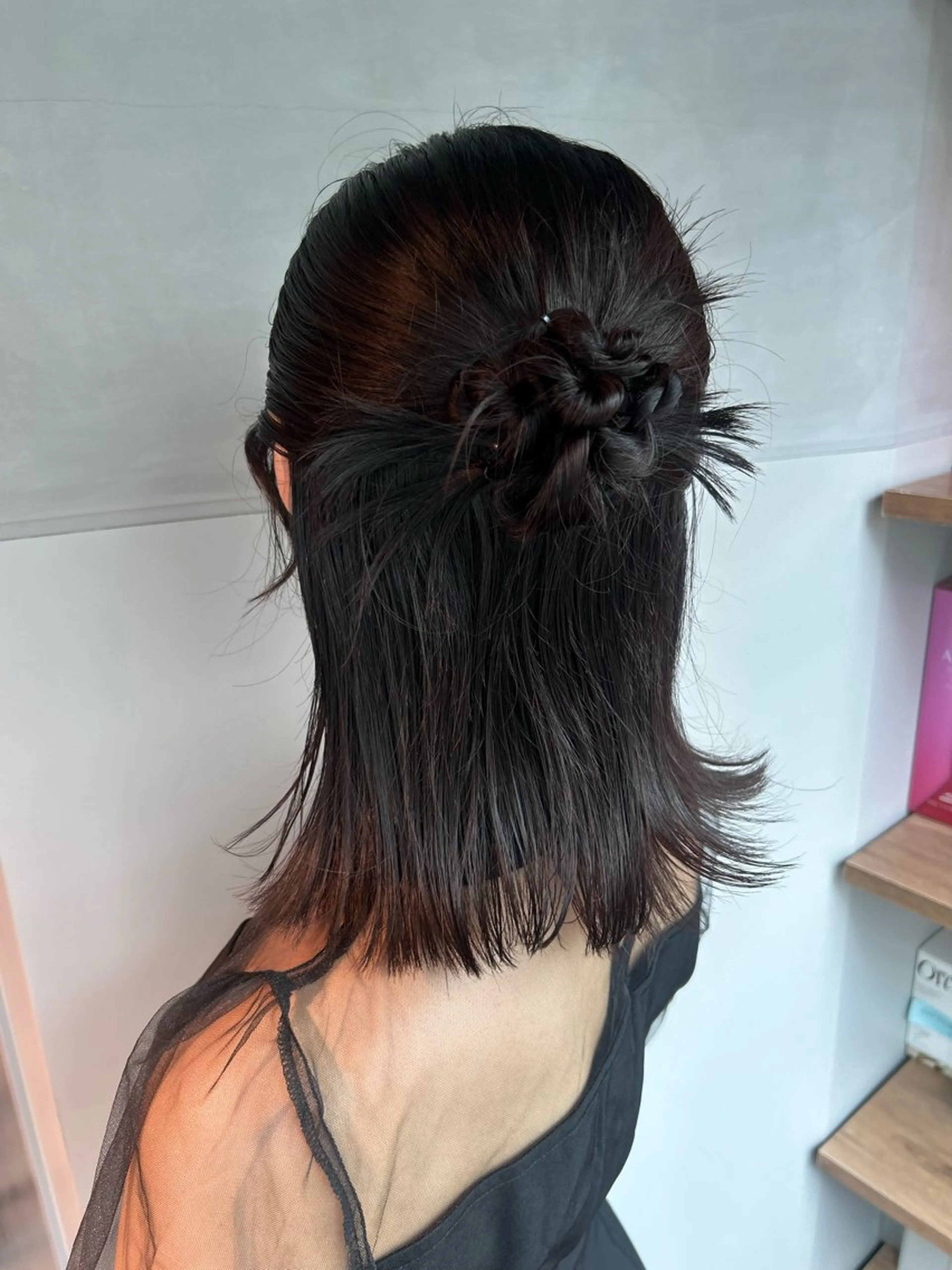 ヘアアレンジ 透明感カラー🫧 ✴︎meiのヘアスタイル