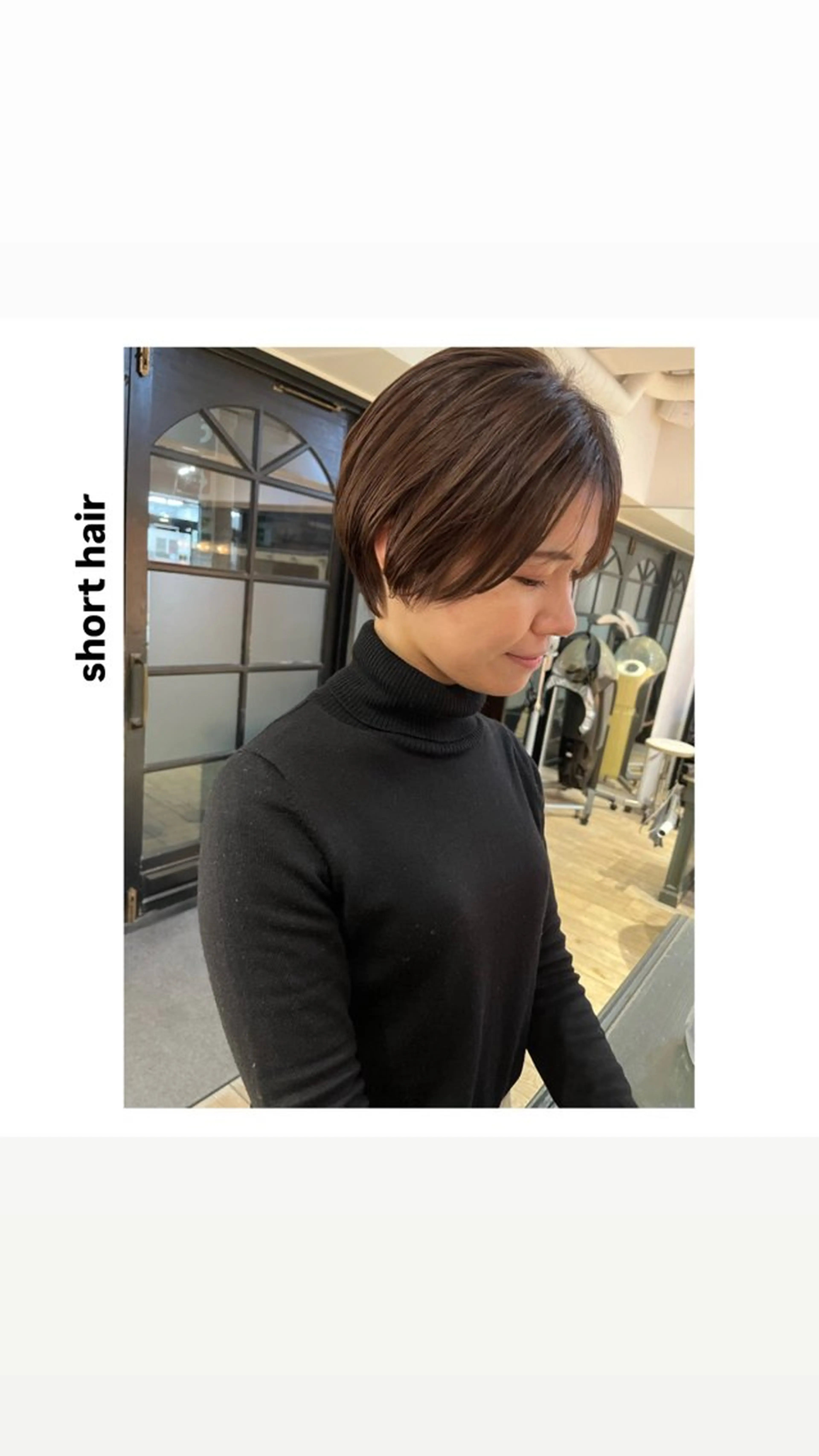 ショート カラー ショートヘア カット ヘアカラー ヘッドスパ hiro【沿線で叶う 似合わせhair】のヘアスタイル