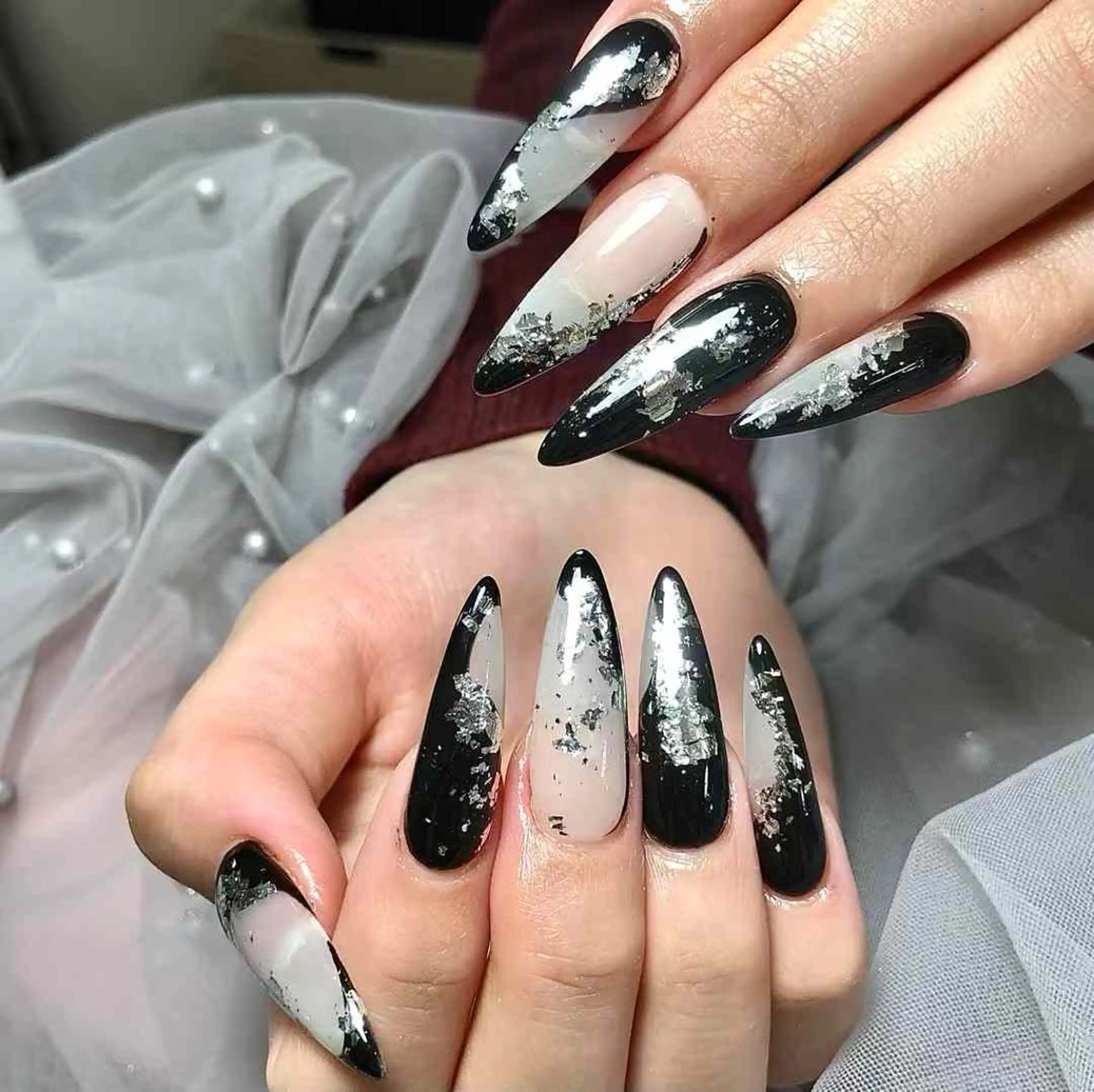 💗持ち込みデザインやり放題180分💗ジェルオフ付き💗 長さ出し+¥2,000(10本)の写真