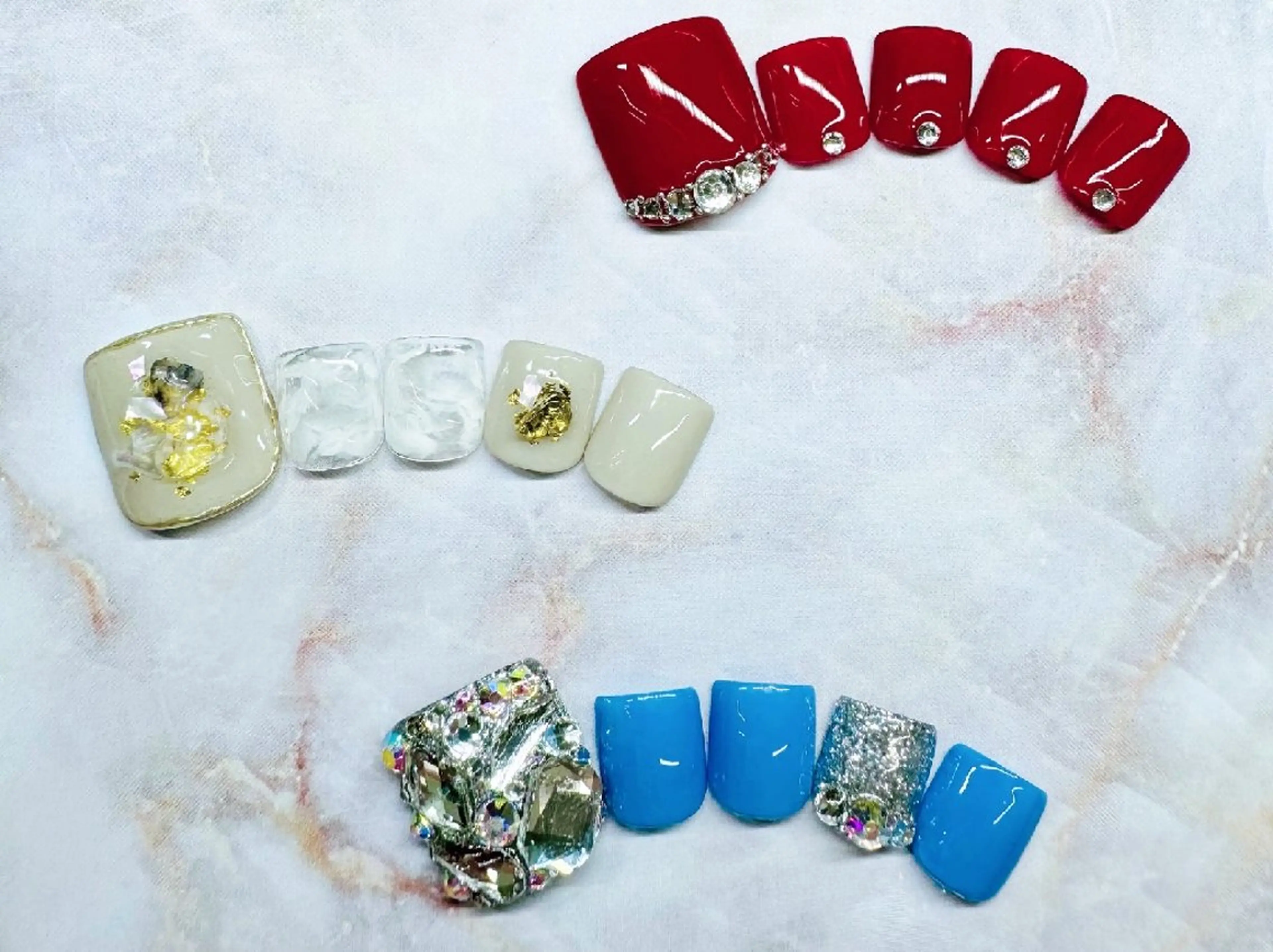 ネイル フットネイル Mxx[ミクス] Horigomeのネイルデザイン