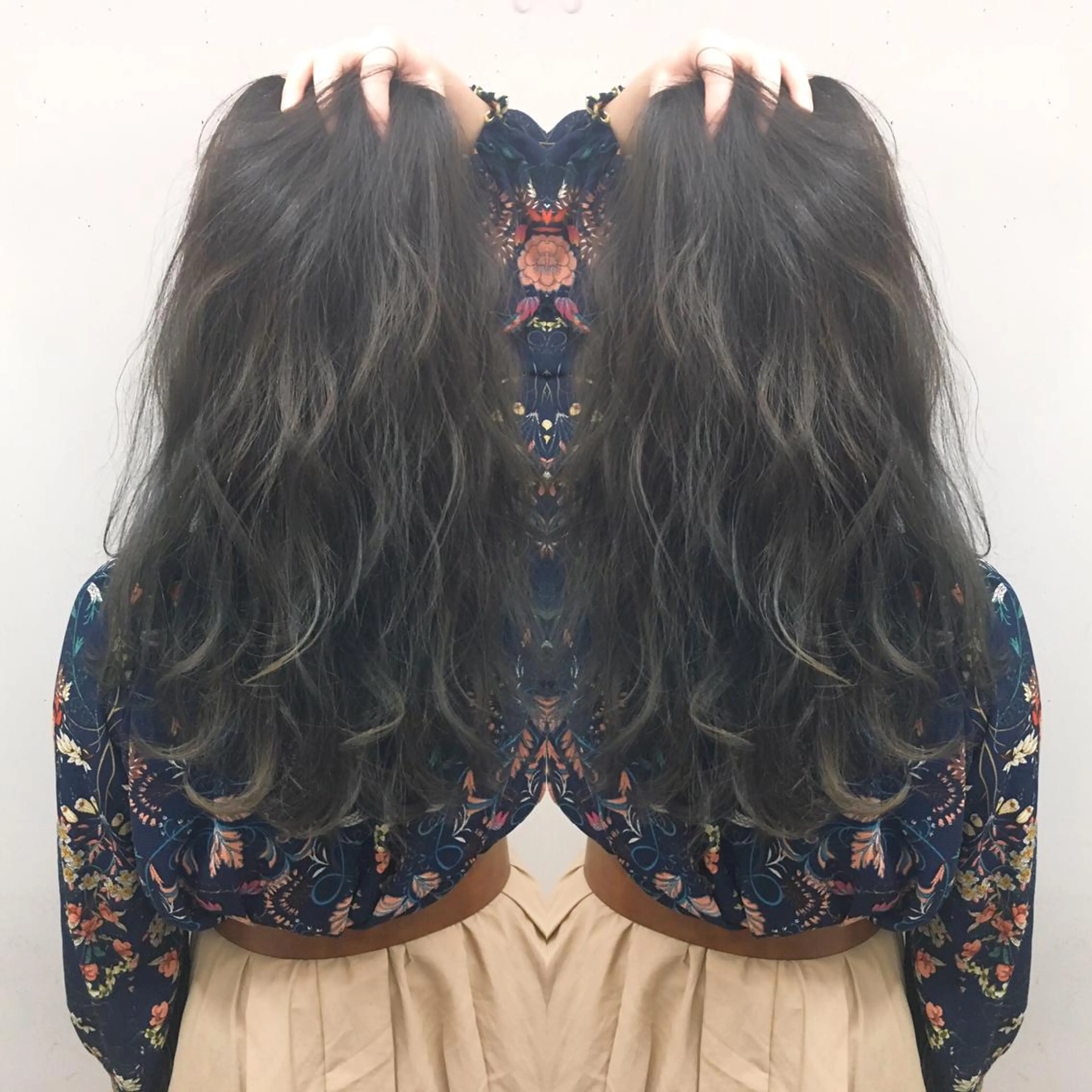 ロング レイヤーカット ❤️千葉県代表❤️ 店長❤️柿本翔一朗のヘアスタイル