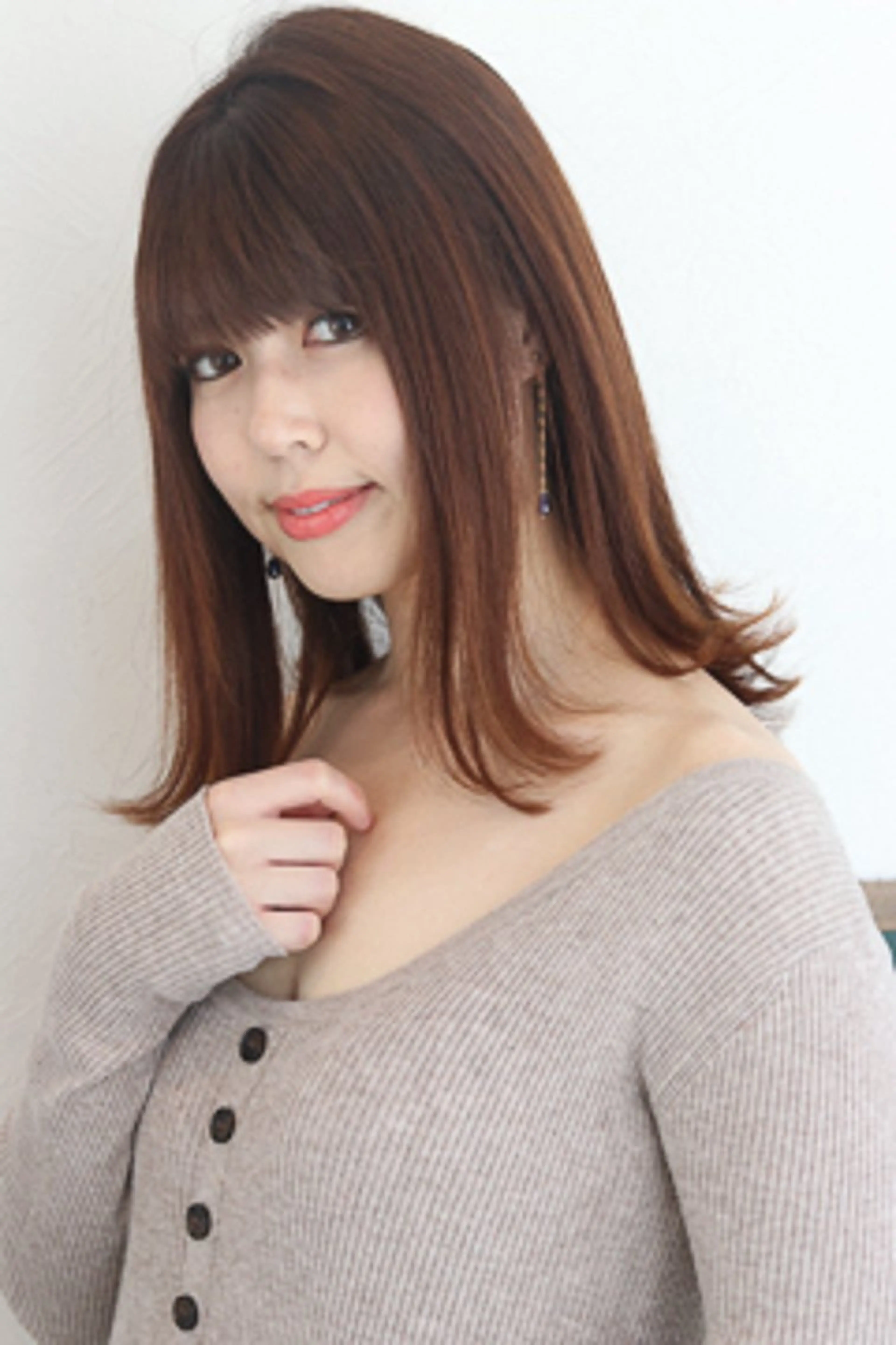 ミディアム カラー カット ヘアカラー ヘアセット 【23時まで営業】 酒井啓佑のヘアスタイル