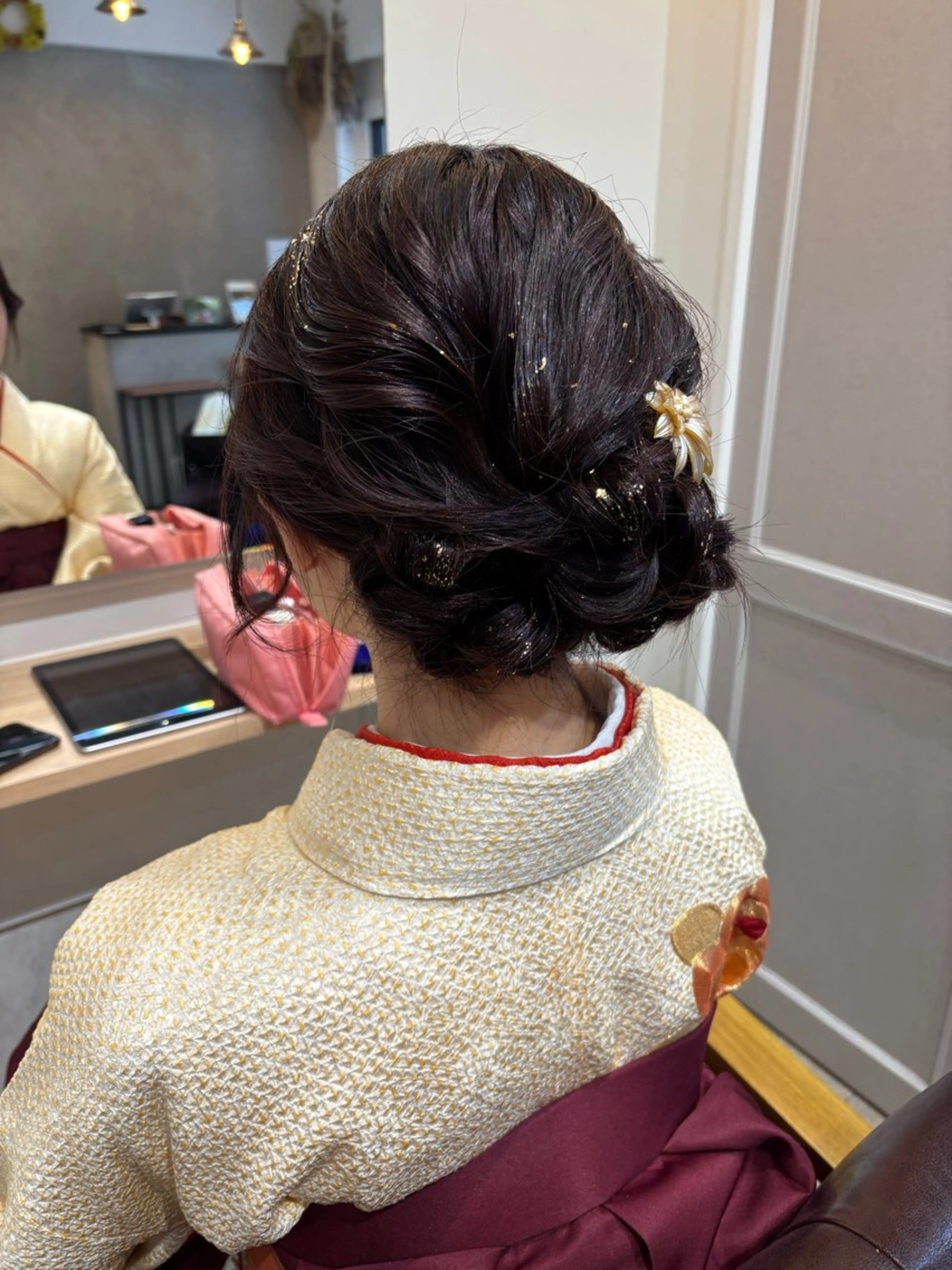 ヘアアレンジ 卒業式のヘアスタイル 南雲 由麻のヘアスタイル